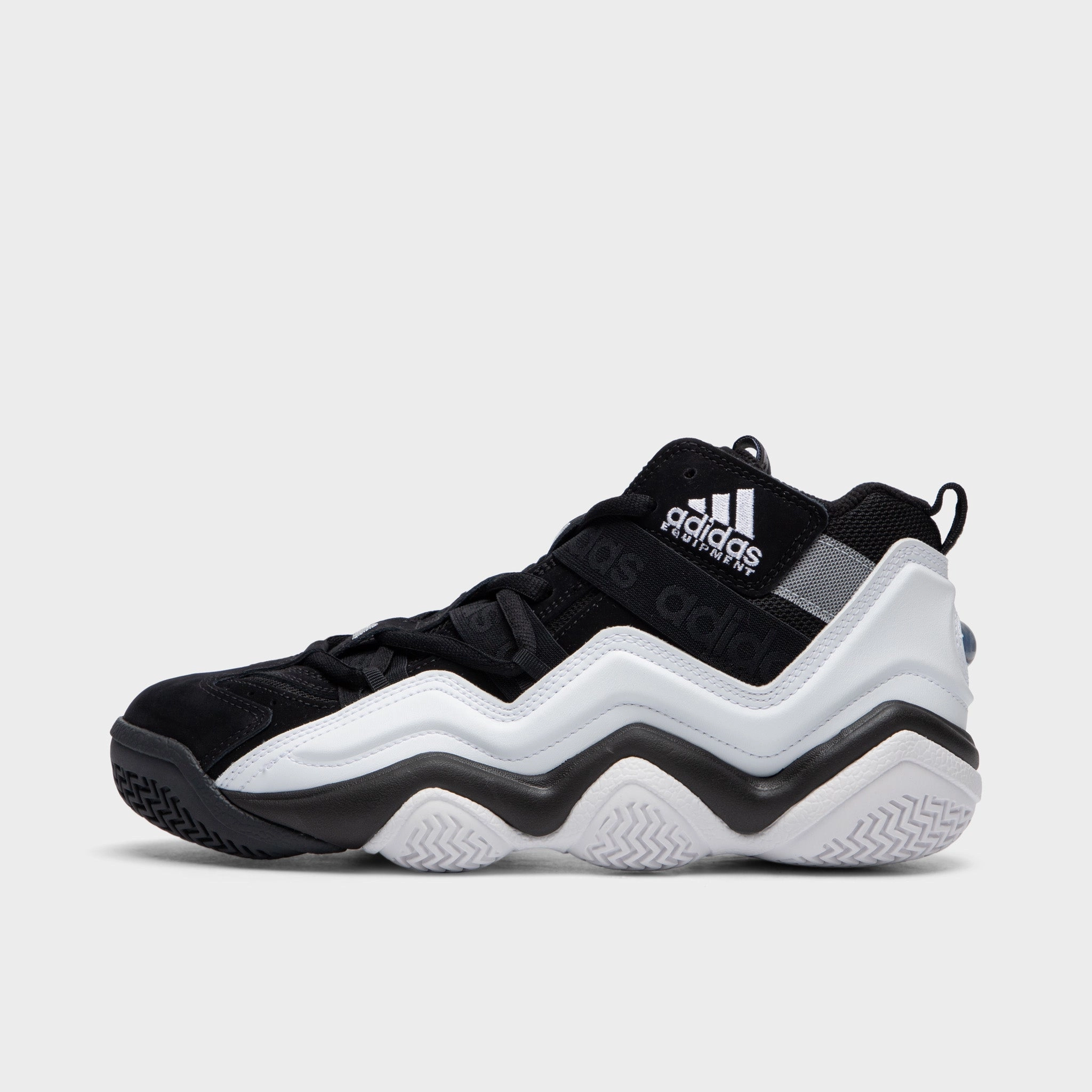 sports adidas Originals Top Ten 2000 Core Black / Cloud White - Silver Metallic
