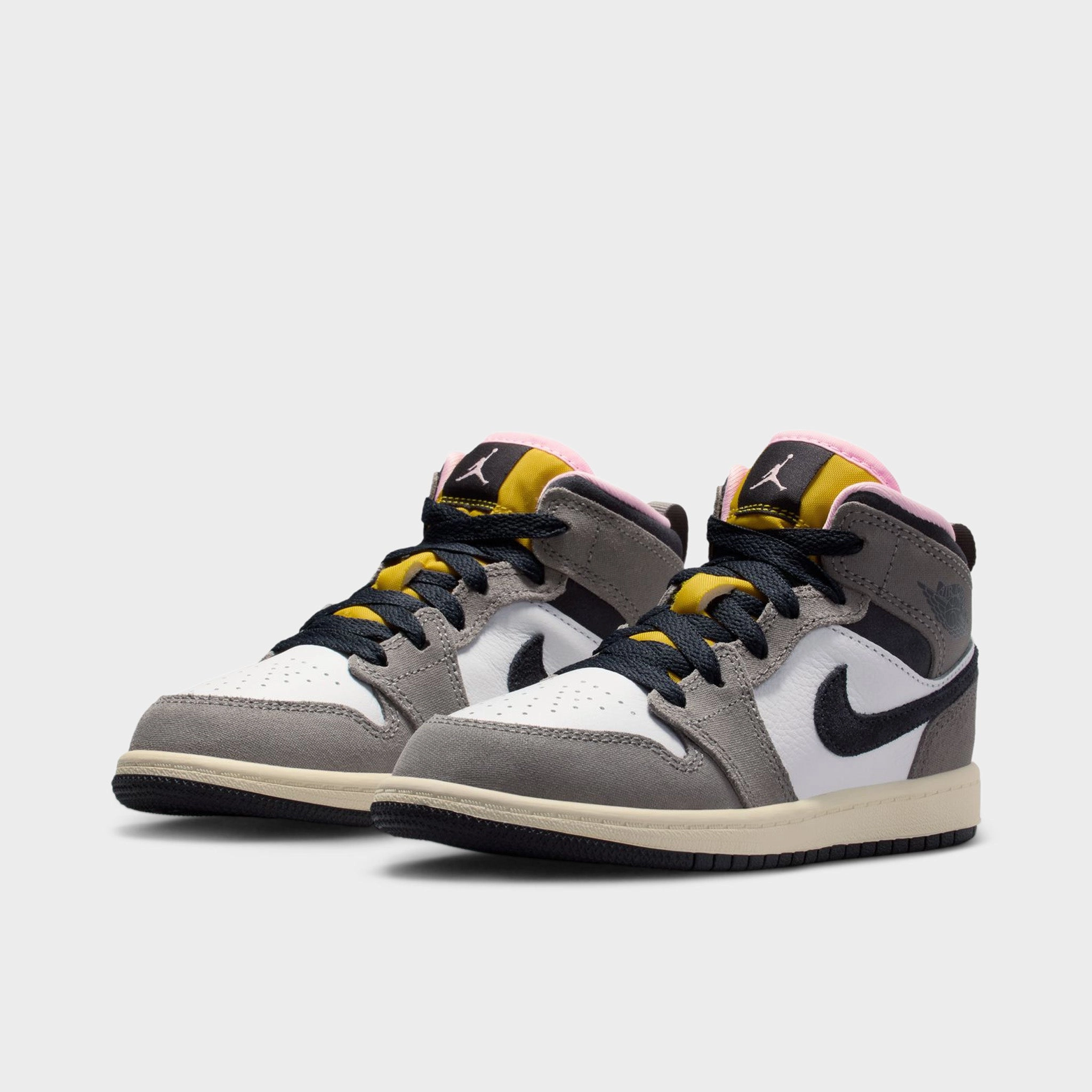 Stabilizing TPU Frame Jordan 1 Mid SE PS White / Oil Grey - Cave Stone