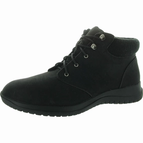 Reinforced Womens Lace-Up Man Made Hiking Boots