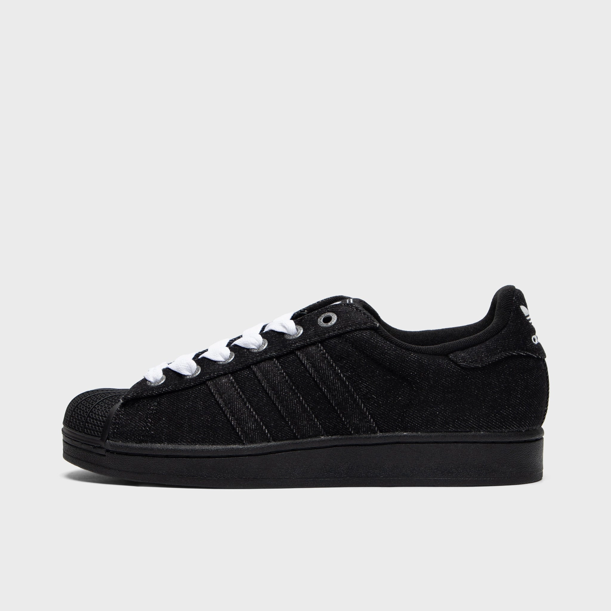 Motion Friendly adidas Superstar II Black / Black - White