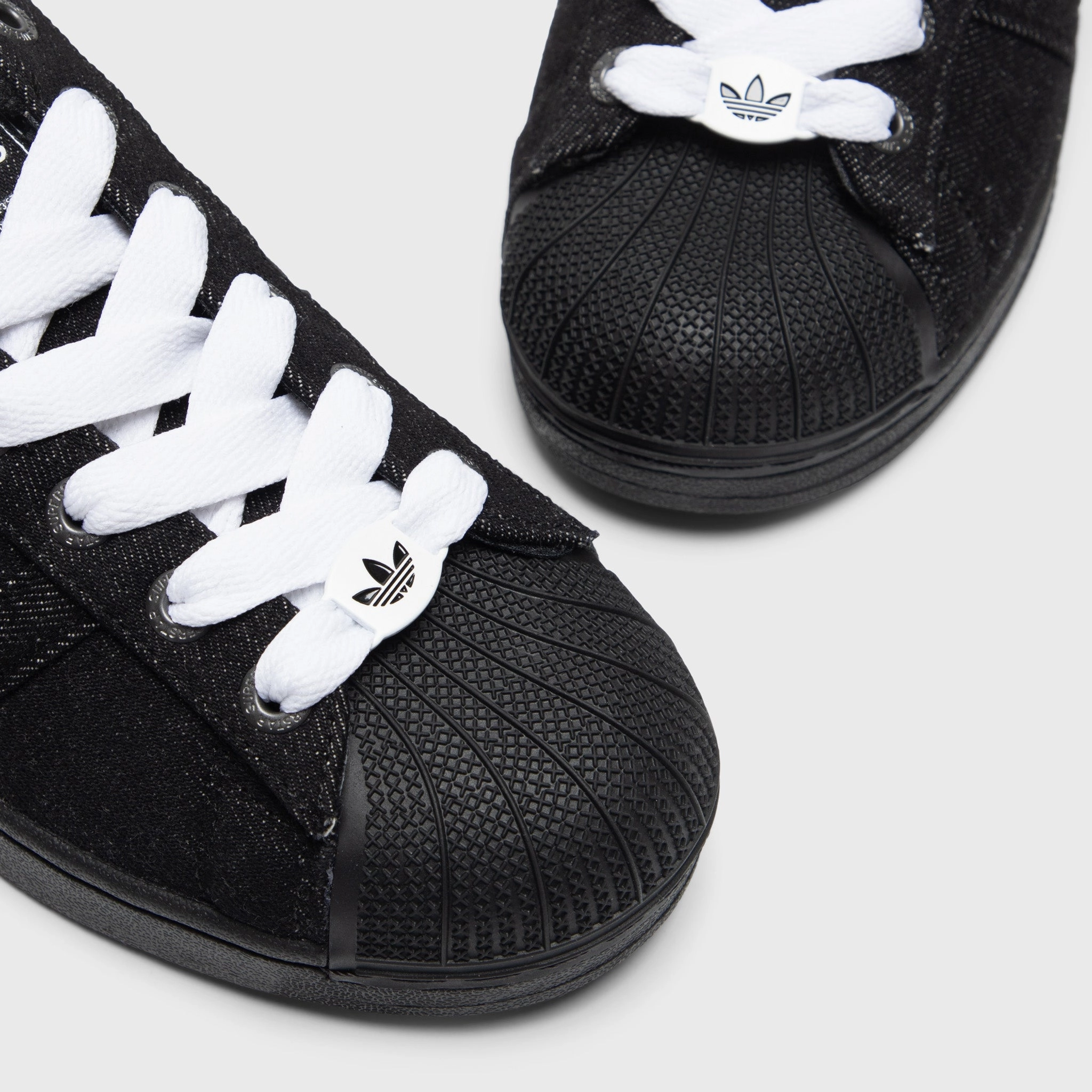 adidas Superstar II Black / Black - White City Proof Slip   resistant   sole