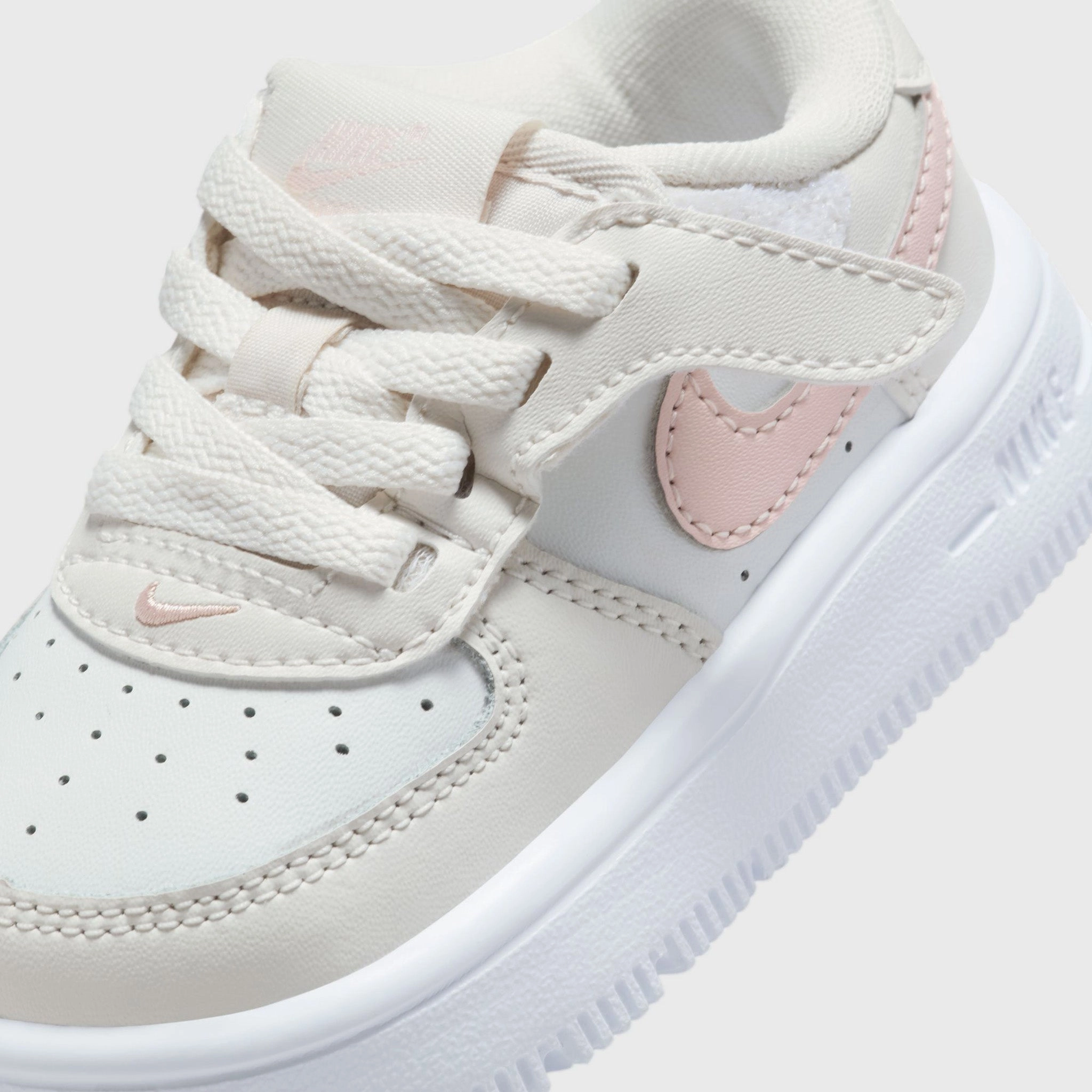 Nike Air Force 1 Low EasyOn TD Phantom / Echo Pink - Summit White Durable Midsole