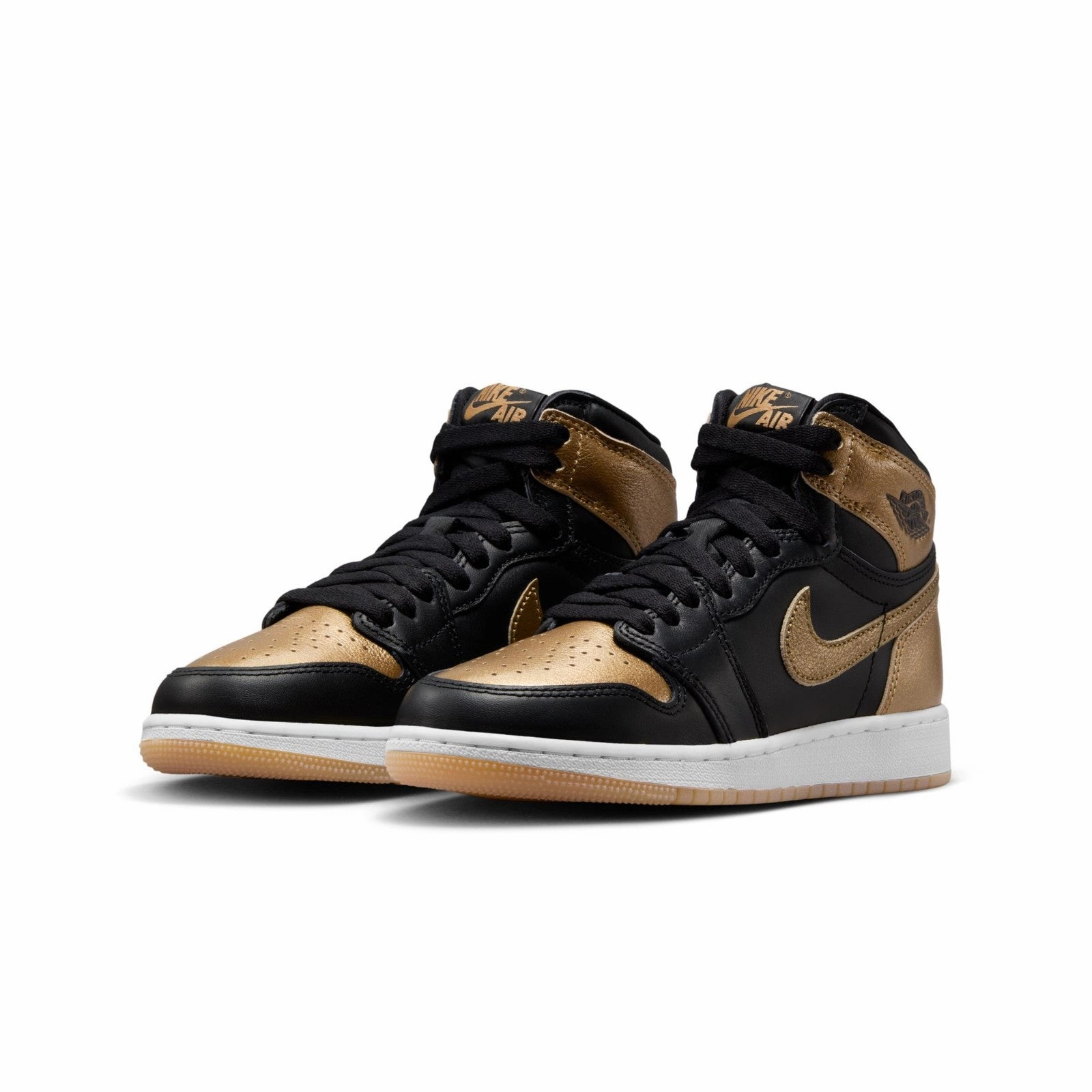 Foam Flex Jordan 1 Retro High OG "Black and Gold" FD1437-071