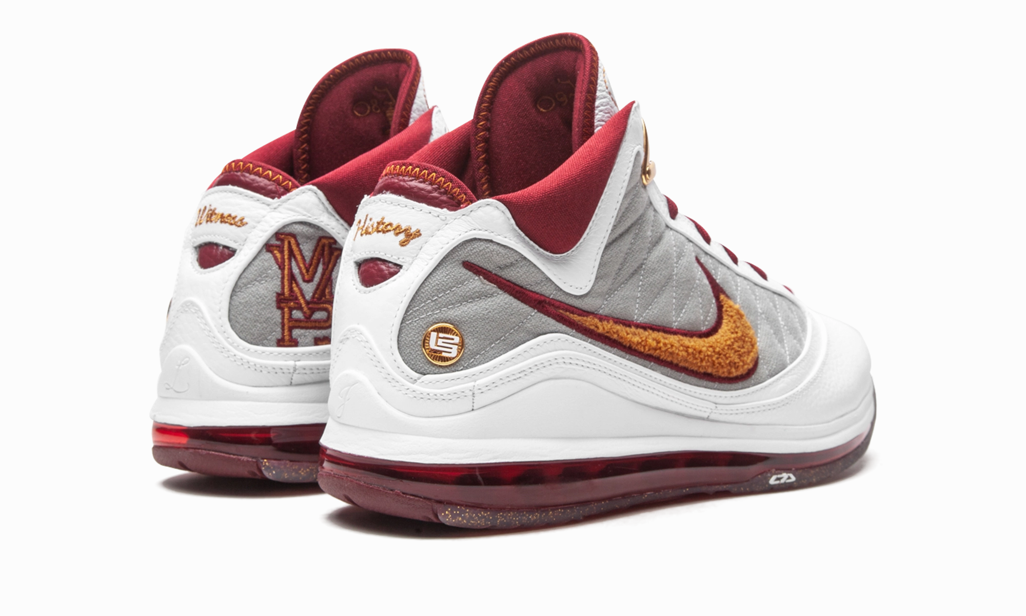 Air Max Lebron 7 Retro "MVP" Court Grip Non Irritating Stitching