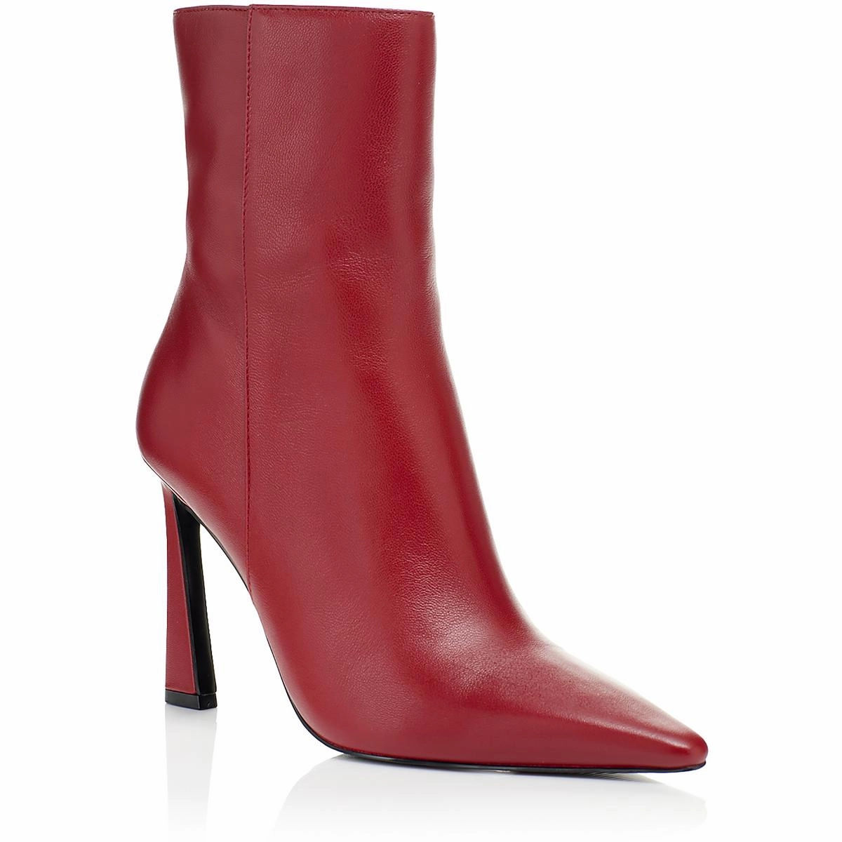 Comfort Lining Snowy Path Comfortable Arch Support AQLEONA Womens Zipper Leather Ankle Boots
