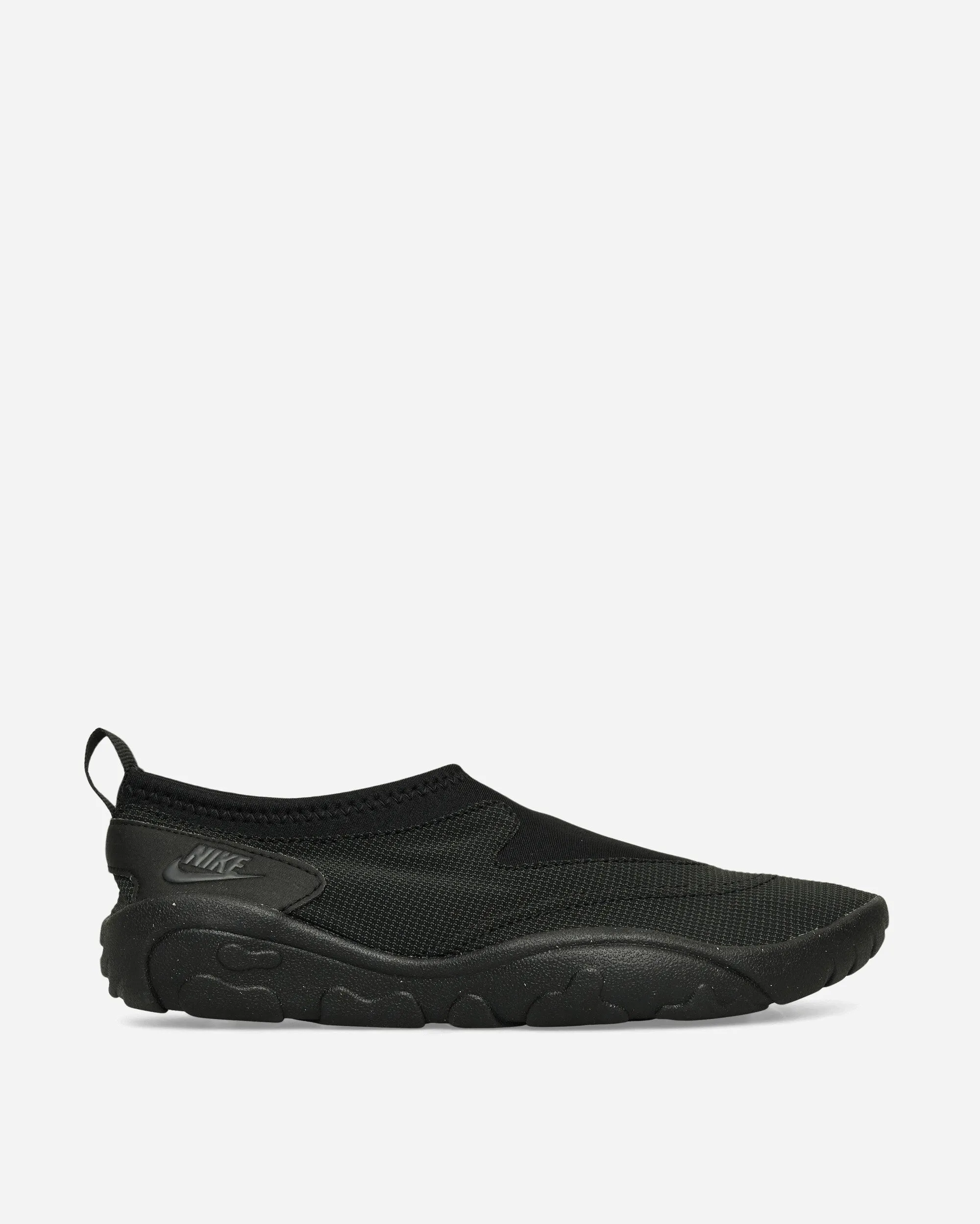 Flat Bottom Zero Drop Profile Aqua Turf Sneakers Black / Off Noir