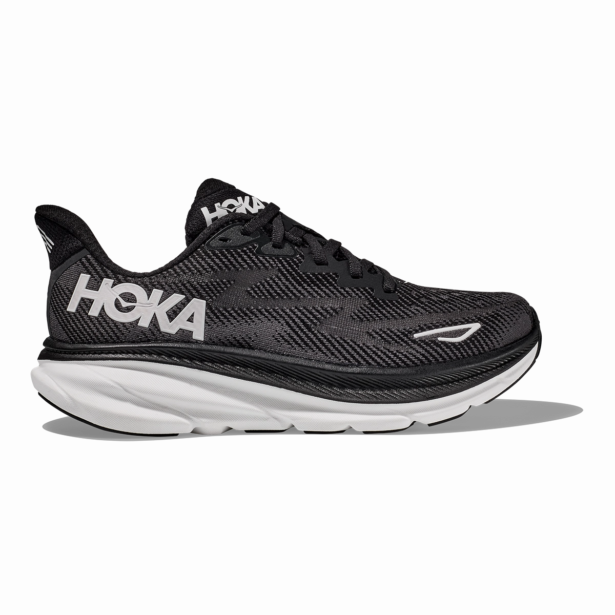 high - heel shoes Formal Shoes Hoka Clifton 9 - Black - White