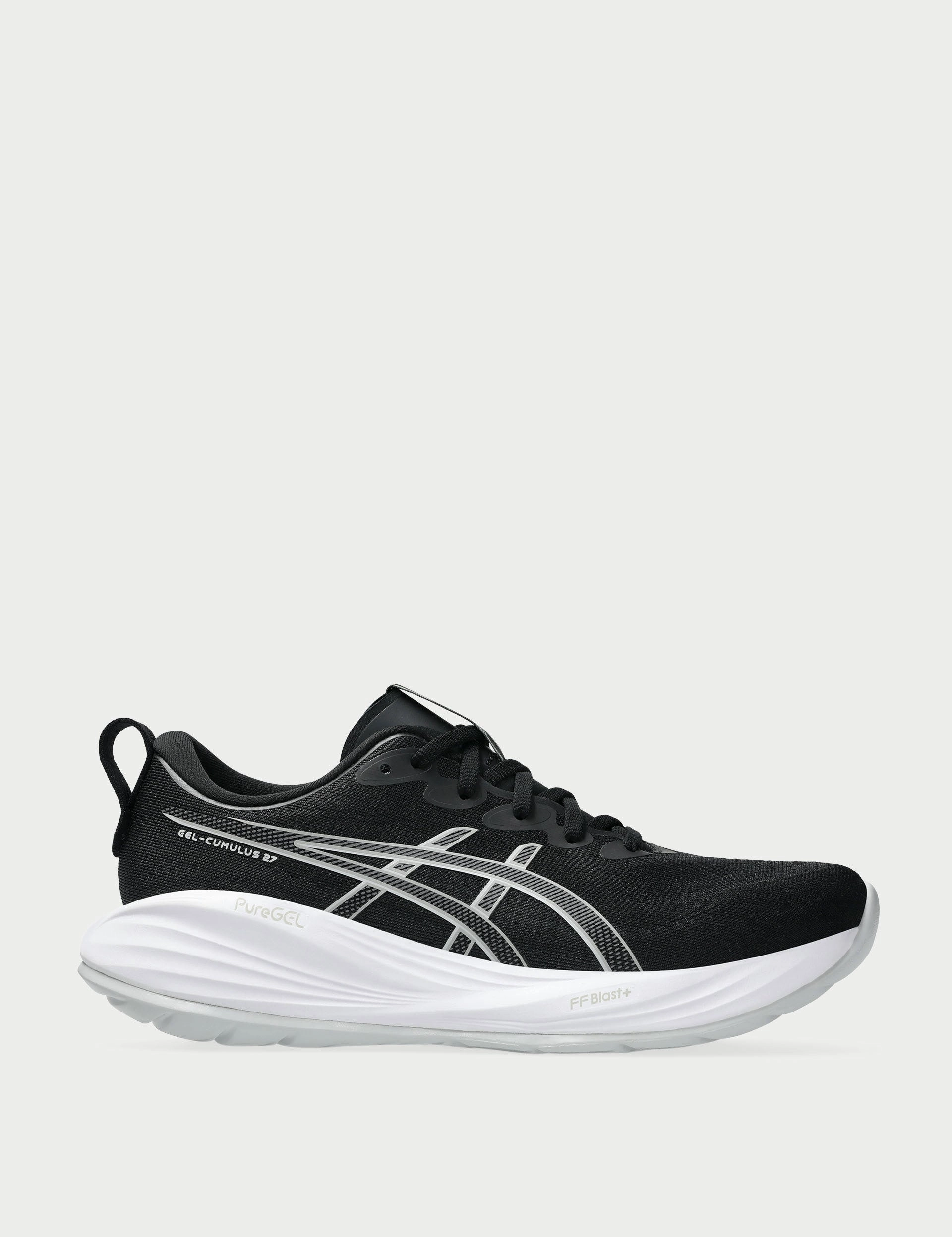 Gel-Cumulus 27 - Black/Concrete casual running shoe usage Light On Feet
