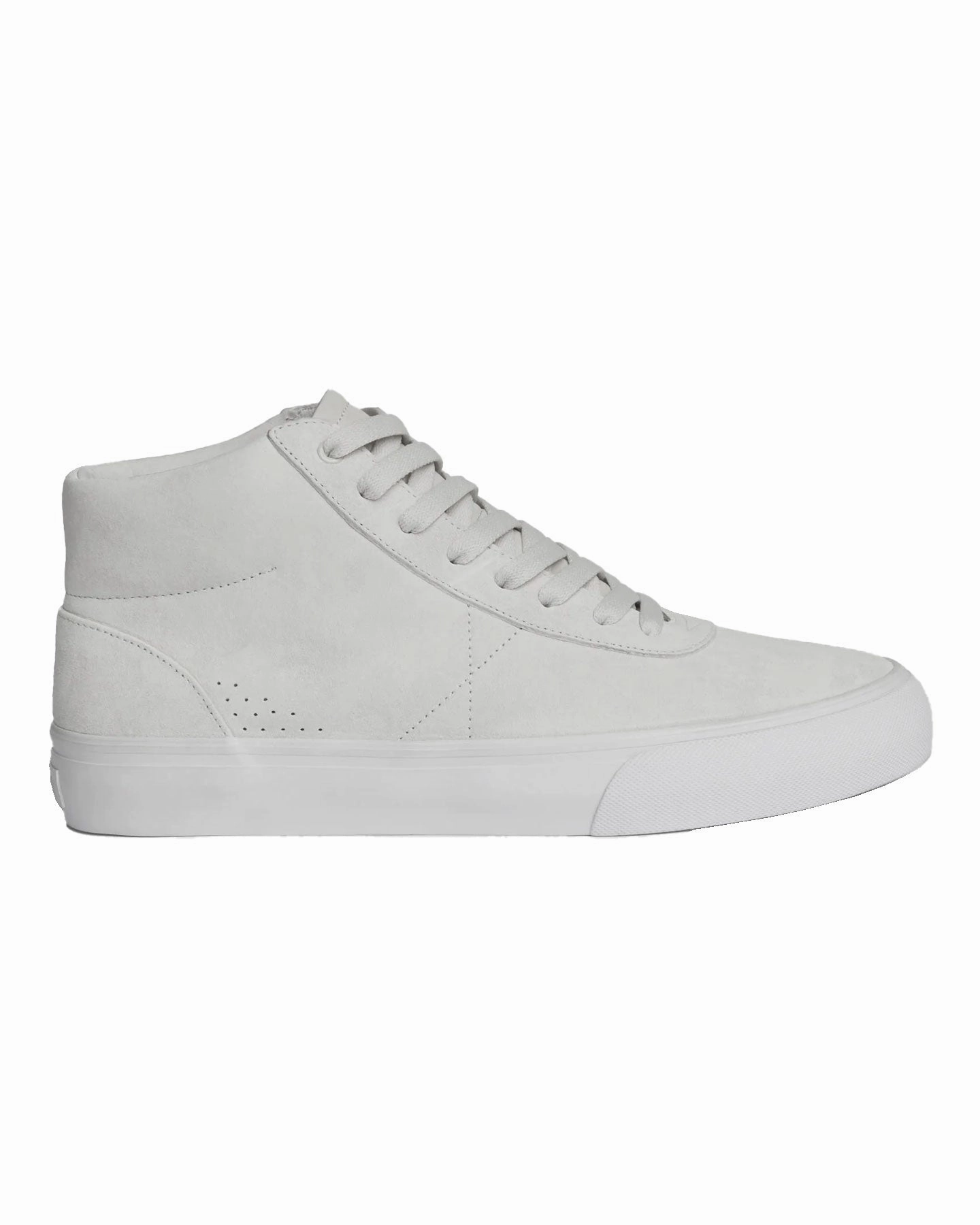 Multi-Functional Ergonomic Lasting War Saw Chapter Mid - White / White Pig Suede