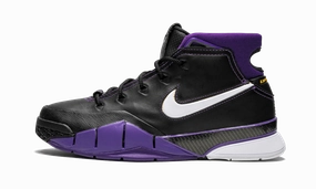 Kobe 1 Protro "Black/Purple" Bonded Synthetic Overlays