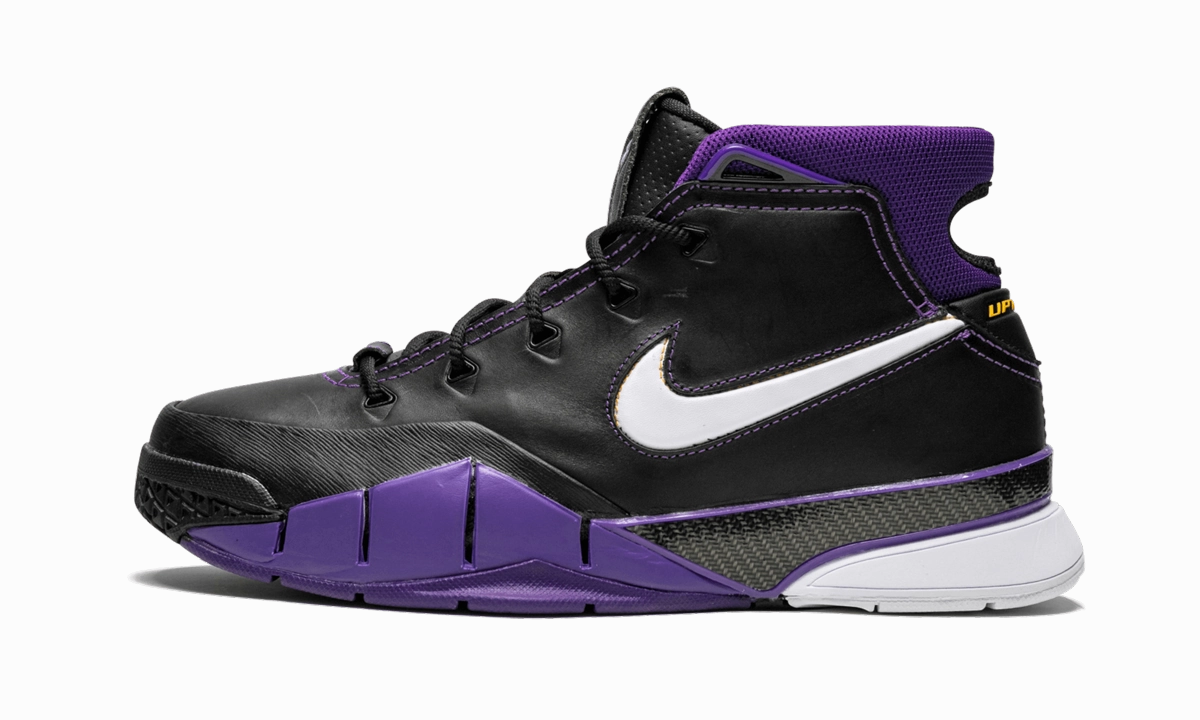 Kobe 1 Protro "Black/Purple" Bonded Synthetic Overlays