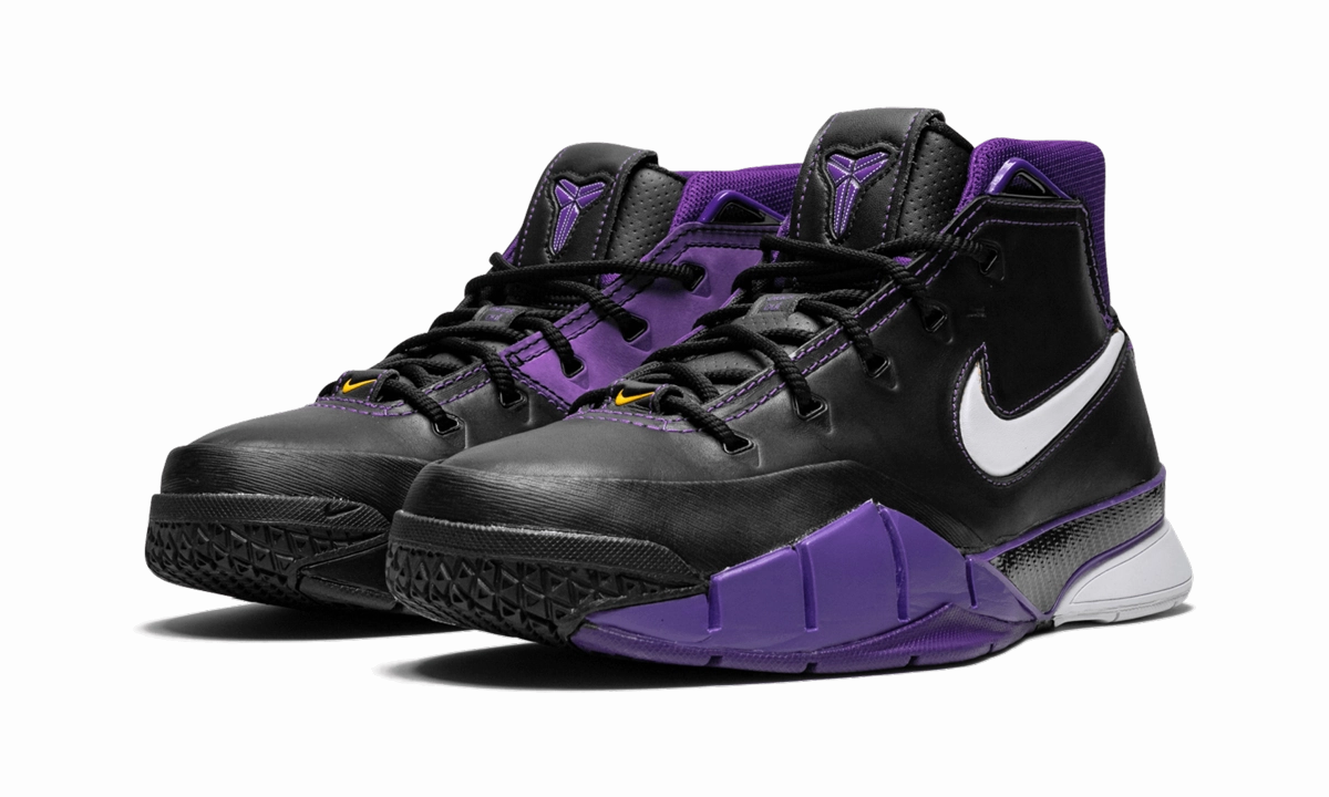 Kobe 1 Protro "Black/Purple" Responsive Forefoot Padding Flexible Arch Structure