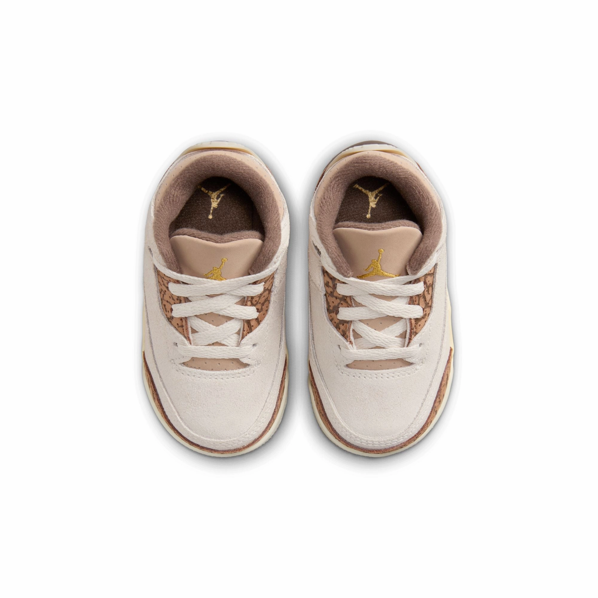 Street Style Static Dissipation Air Jordan 3 Retro "Palomino" Toddler DM0968-102