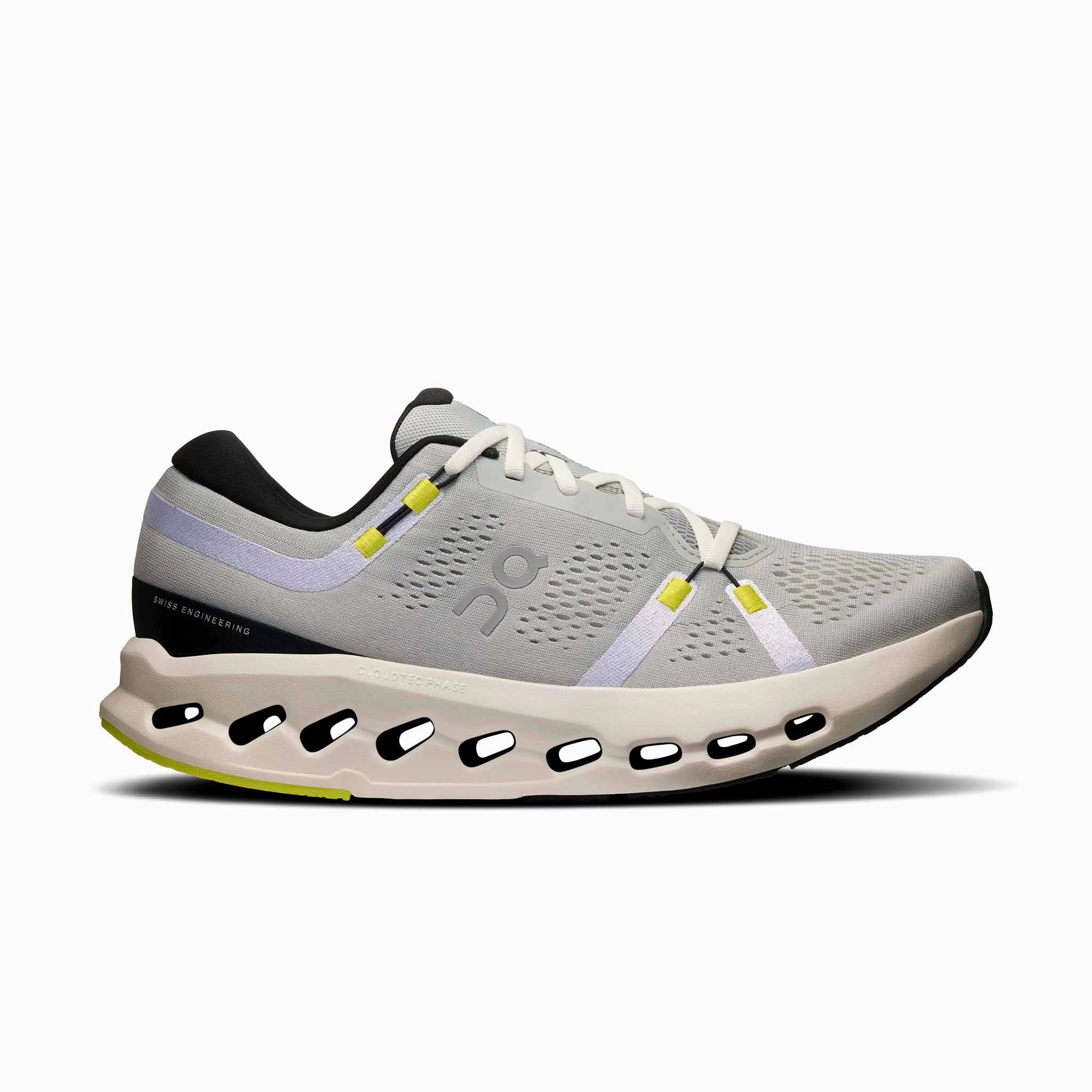 On | Men's Cloudsurfer 2 Running Shoes - Glacier/Ivory Easy on