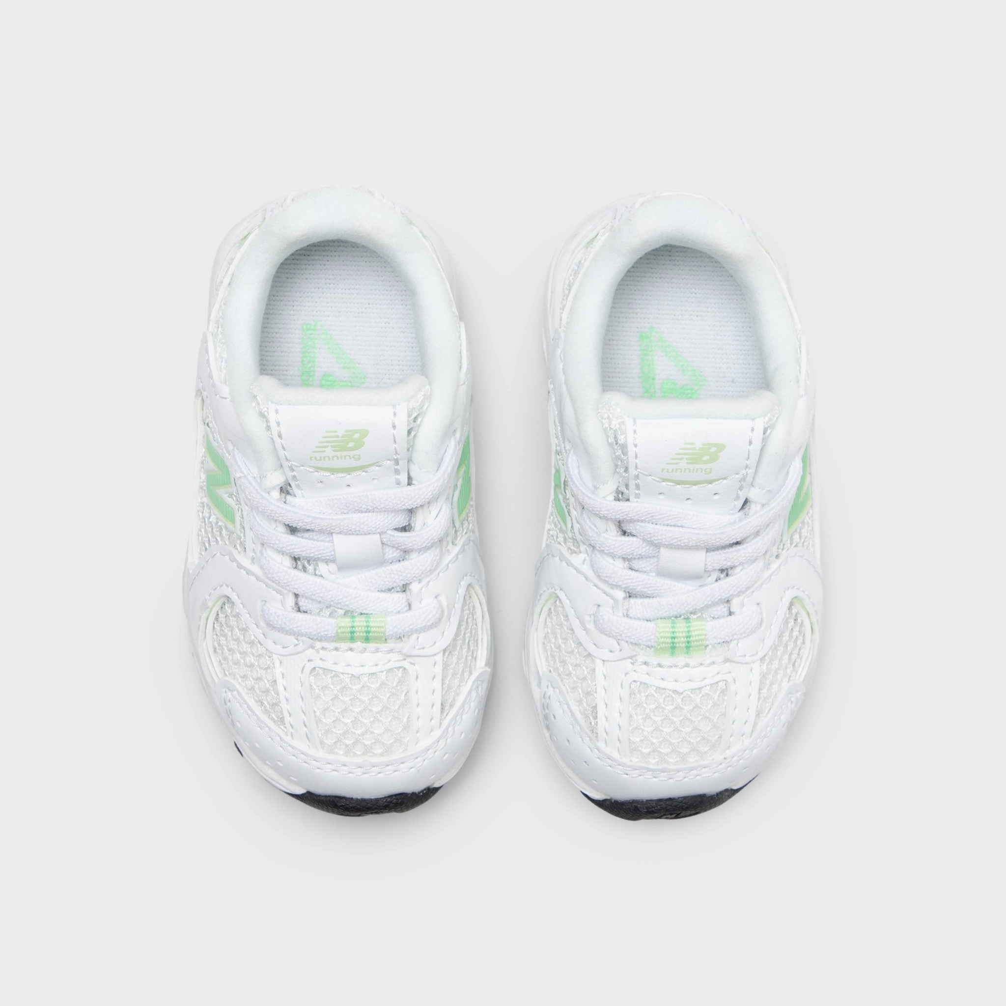 daily running shoes hill running shoes New Balance Infants' 530 White / Green