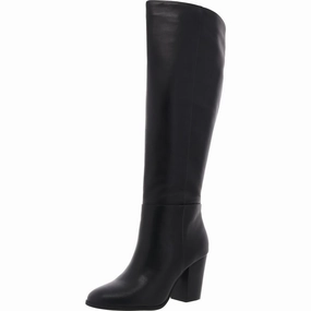 Quick Drying Comfort Lining Urban Commute 4500344888 Womens Two Tone Leather Knee-High Boots
