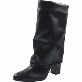 Temas 2 Womens Fold-Over Faux Leather Mid-Calf Boots High-Performance Footwear