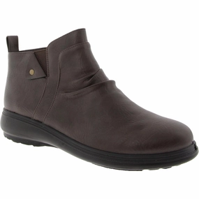 comfortable socks Ariadne Womens Zipper Manmade Ankle Boots