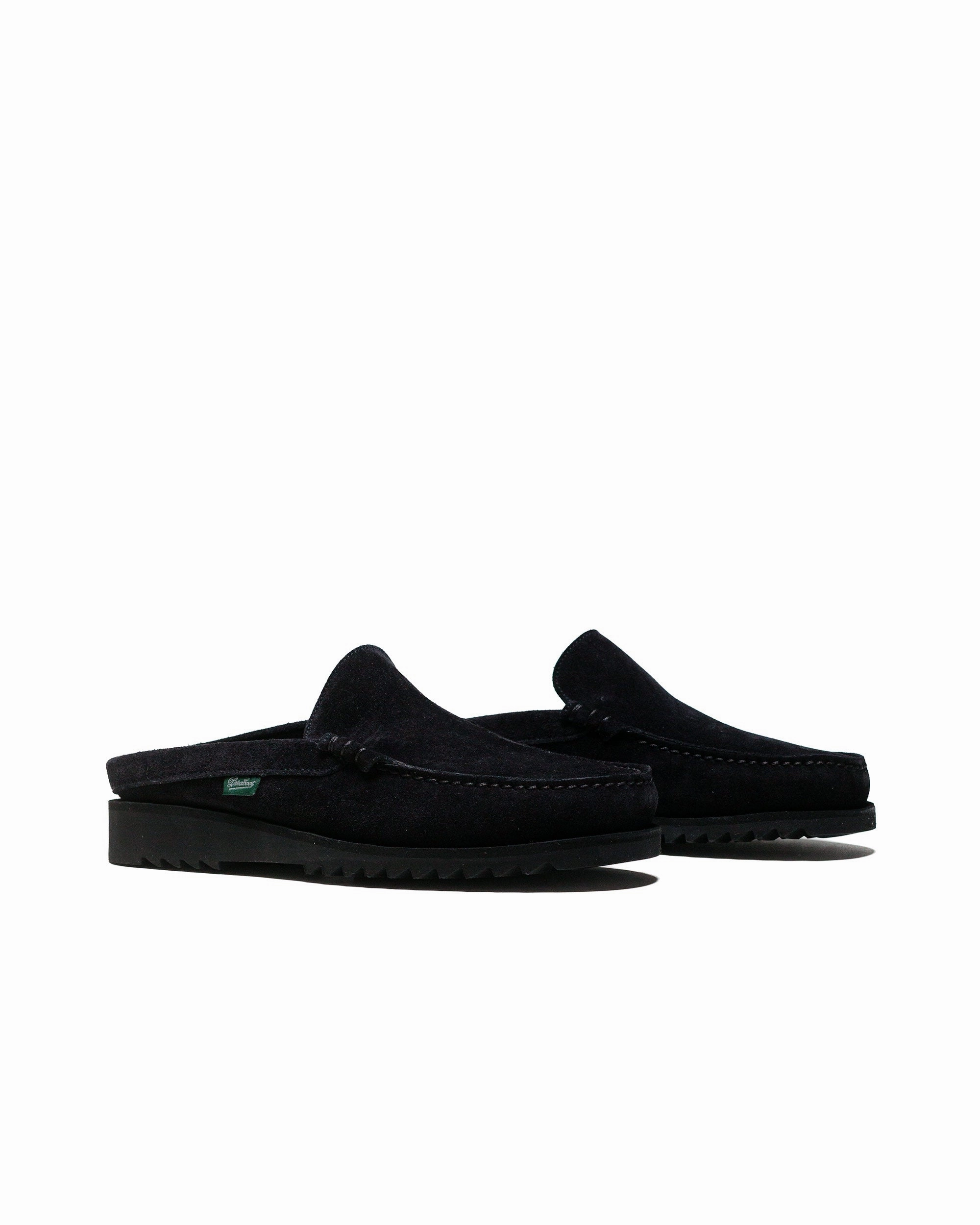Arpenteur Paraboot Club Mule Black Anti Odor Spring Bloom