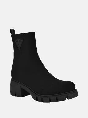 Arsan Knit Chelsea Booties Polyester