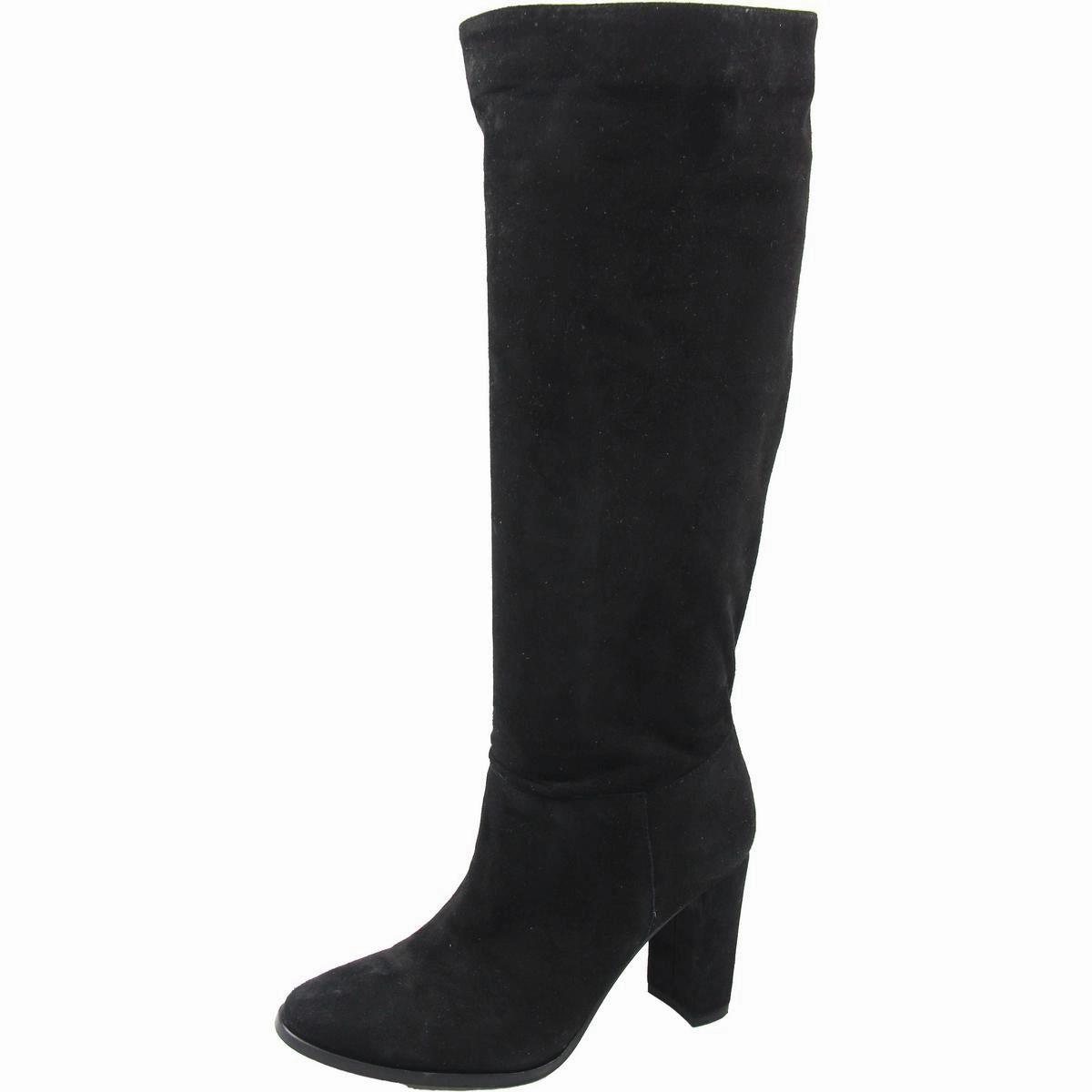 MoistureWicking Comfortable Shank ARTIZAN TALL Womens Laceless Suede Knee-High Boots