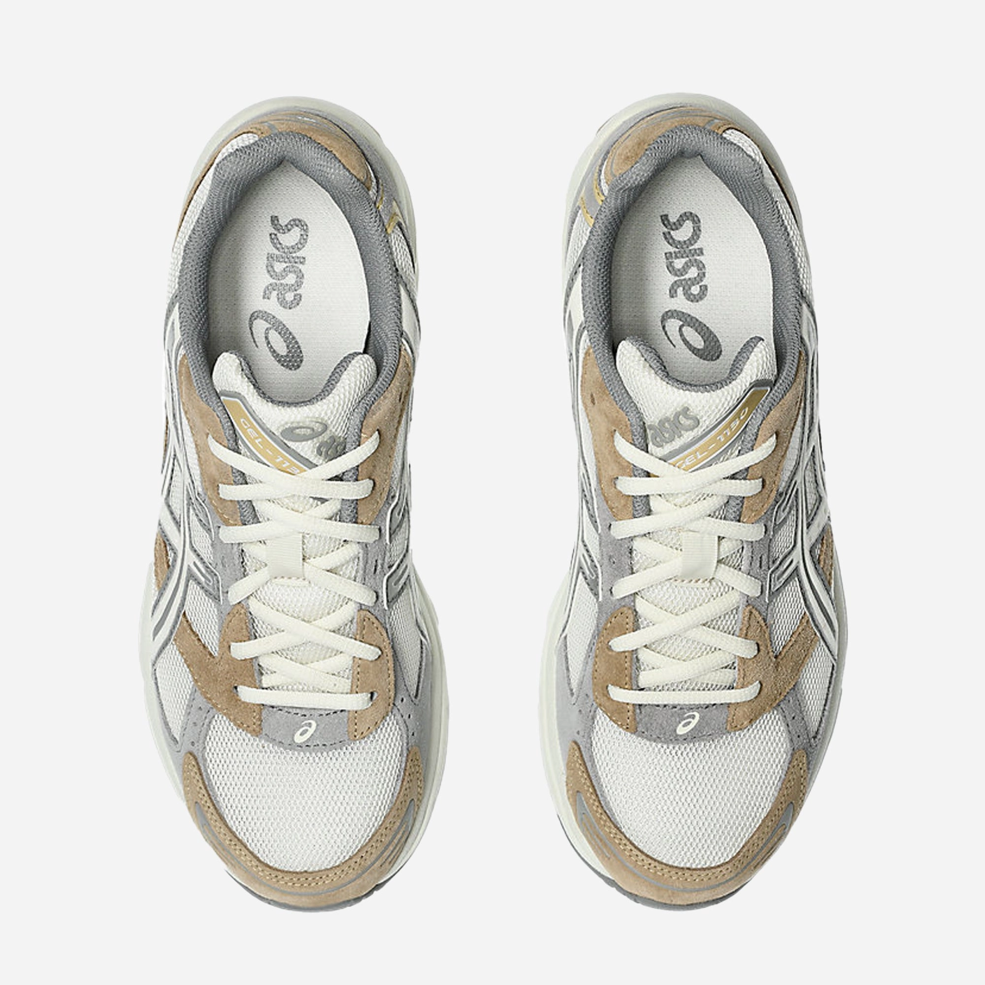foot - protection running with a running belt ASICS | GEL-1130 { PALE OAK/CLAY GREY