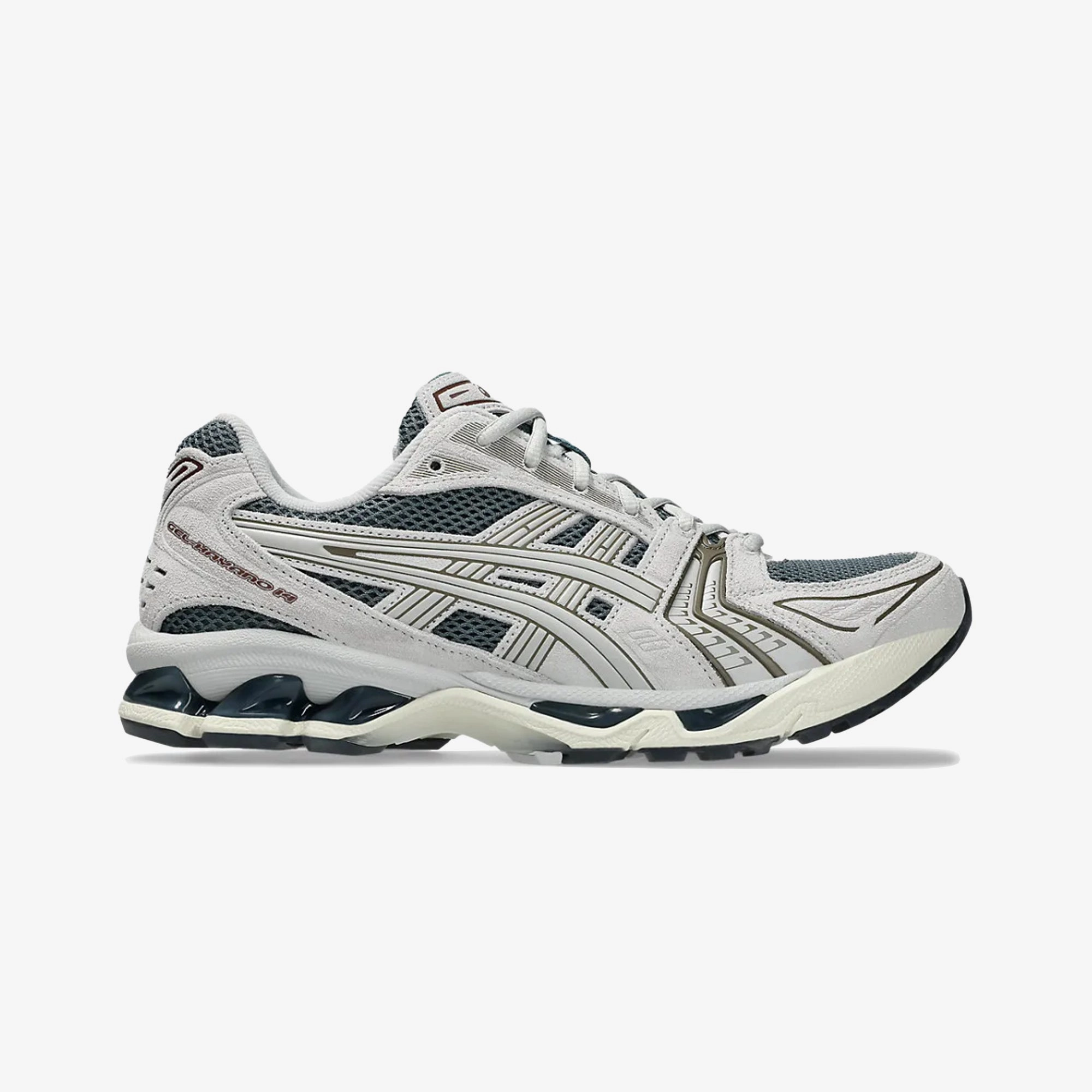 ASICS | GEL-KAYANO 14 { IRONCLAD/CLOUD GREY air - filled shoes