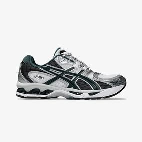 Multi-color combination smooth - lining ASICS | GEL-NIMBUS 10.1 { WHITE/OBSIDIAN GREY