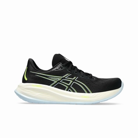 ASICS | Men's Gel-Cumulus 26 Running Shoes - Black/Safety Yellow Energycell sports shoes