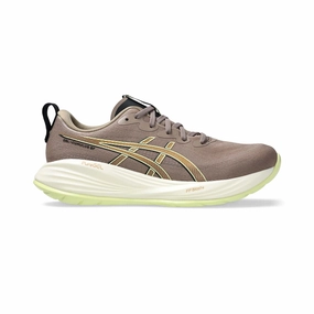 rubber sole shoes ASICS | Men's Gel-Cumulus 27 Running Shoes - Taupe Grey
