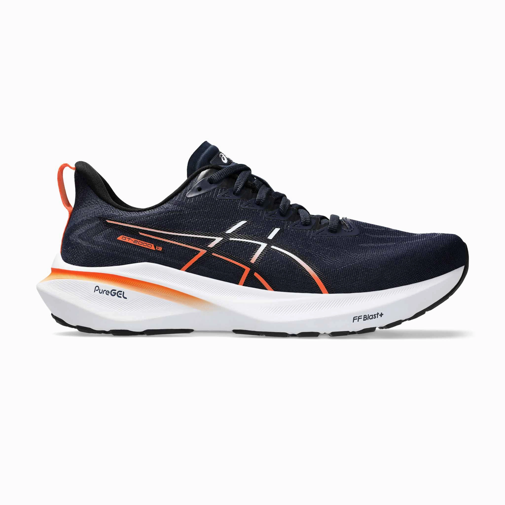 ASICS | Men's GT-2000 13 Running Shoes - Midnight Breathable Inserts matte shoes