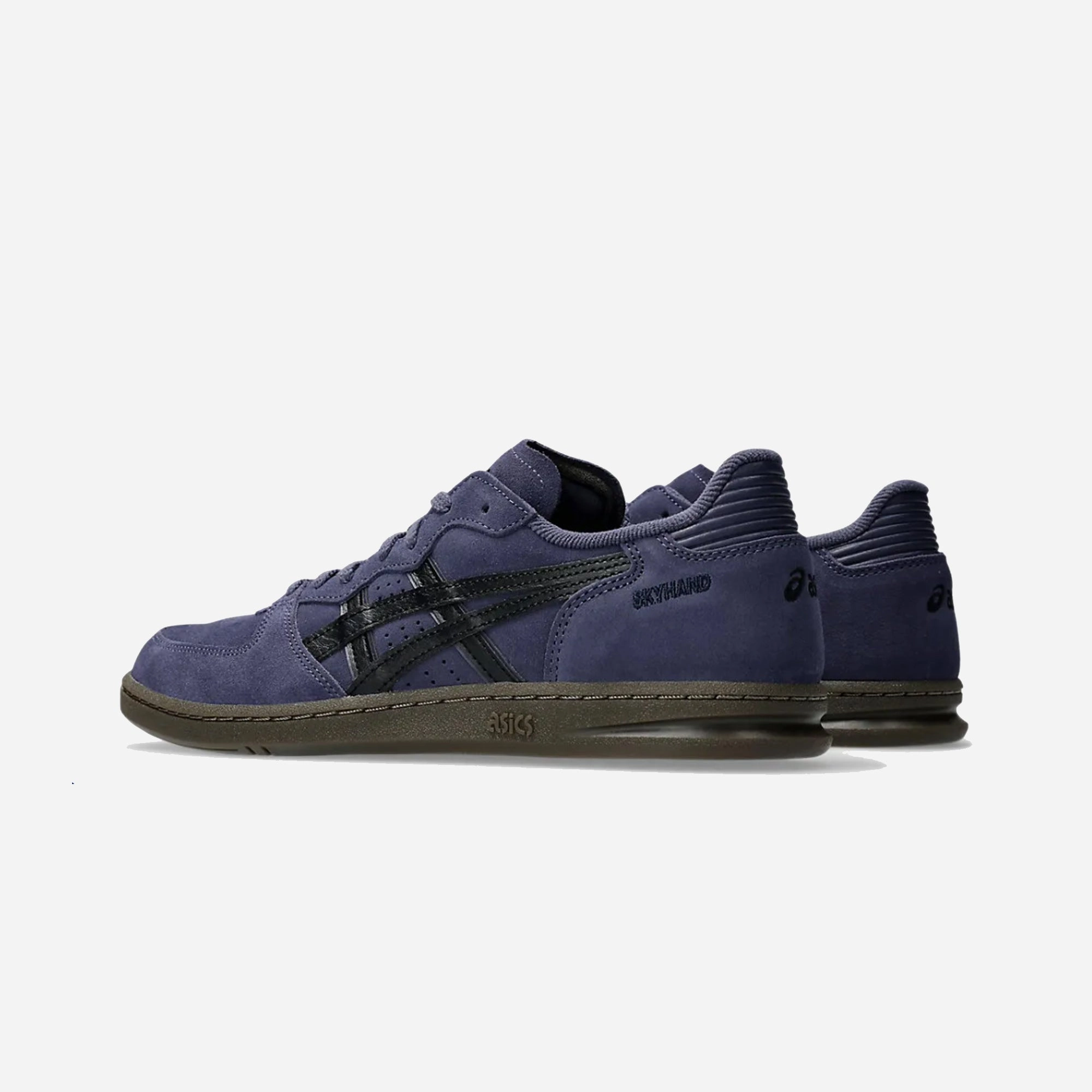 running in a jungle area shoes Comfortable Collar Padding ASICS | SKYHAND OG { INDIGO FOG/BLACK