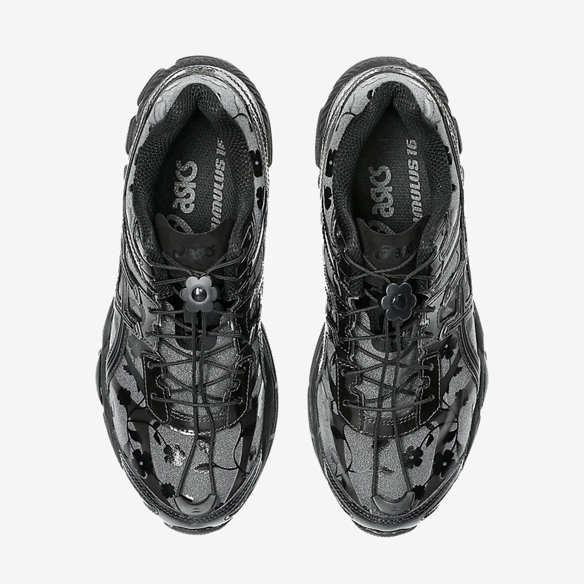 spring running footwear WideToeBox ASICS | X CECILIE BAHNSEN GEL-CUMULUS 16 SSCB { BLACK/BLACK