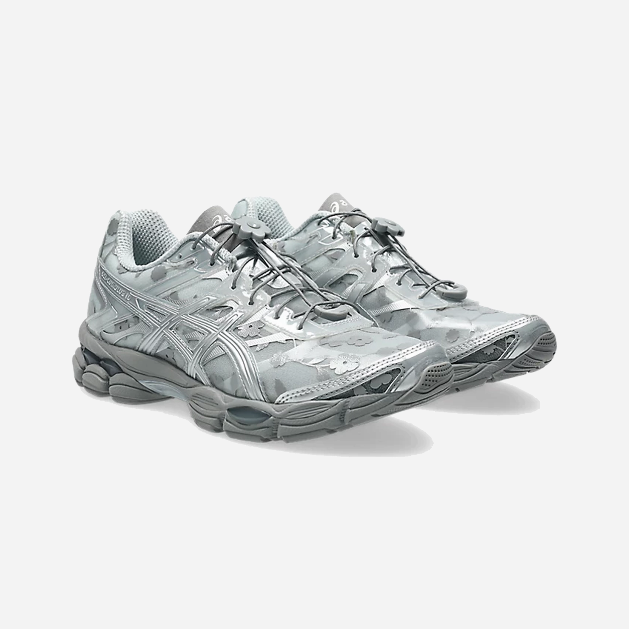 Adventure race ASICS | X CECILIE BAHNSEN GEL-CUMULUS 16 SSCB { GLACIER GREY/PURE SILVER