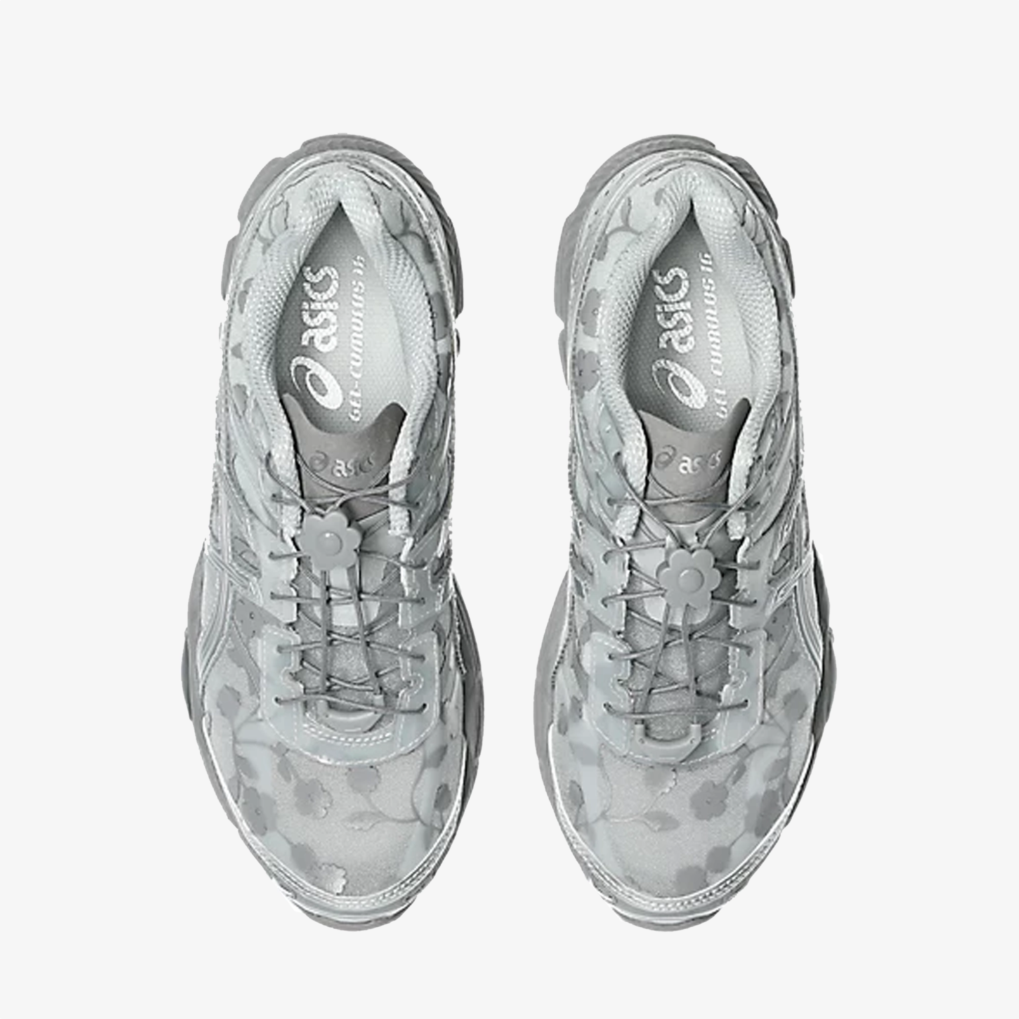 Soft Padding ASICS | X CECILIE BAHNSEN GEL-CUMULUS 16 SSCB { GLACIER GREY/PURE SILVER