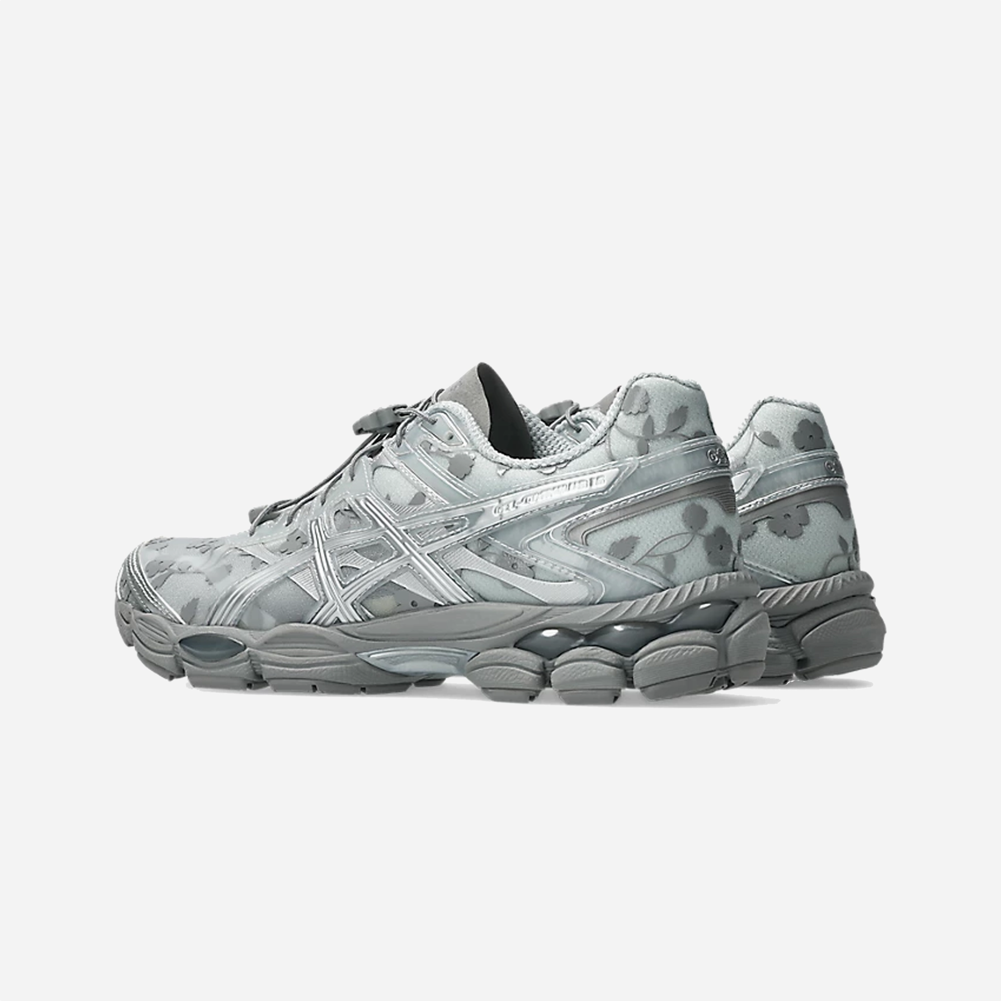 walkers' shoes Anti-bacterial ASICS | X CECILIE BAHNSEN GEL-CUMULUS 16 SSCB { GLACIER GREY/PURE SILVER