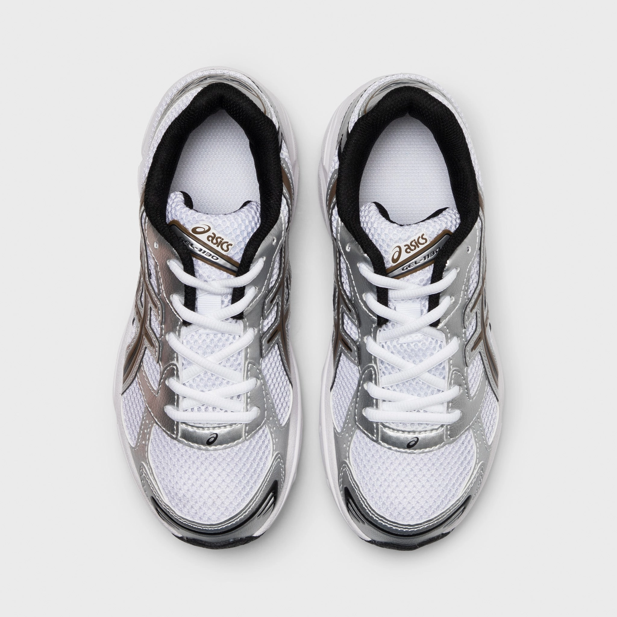 Comfortable Straps Current Step ASICS Gel-1130 GS White / Clay Canyon