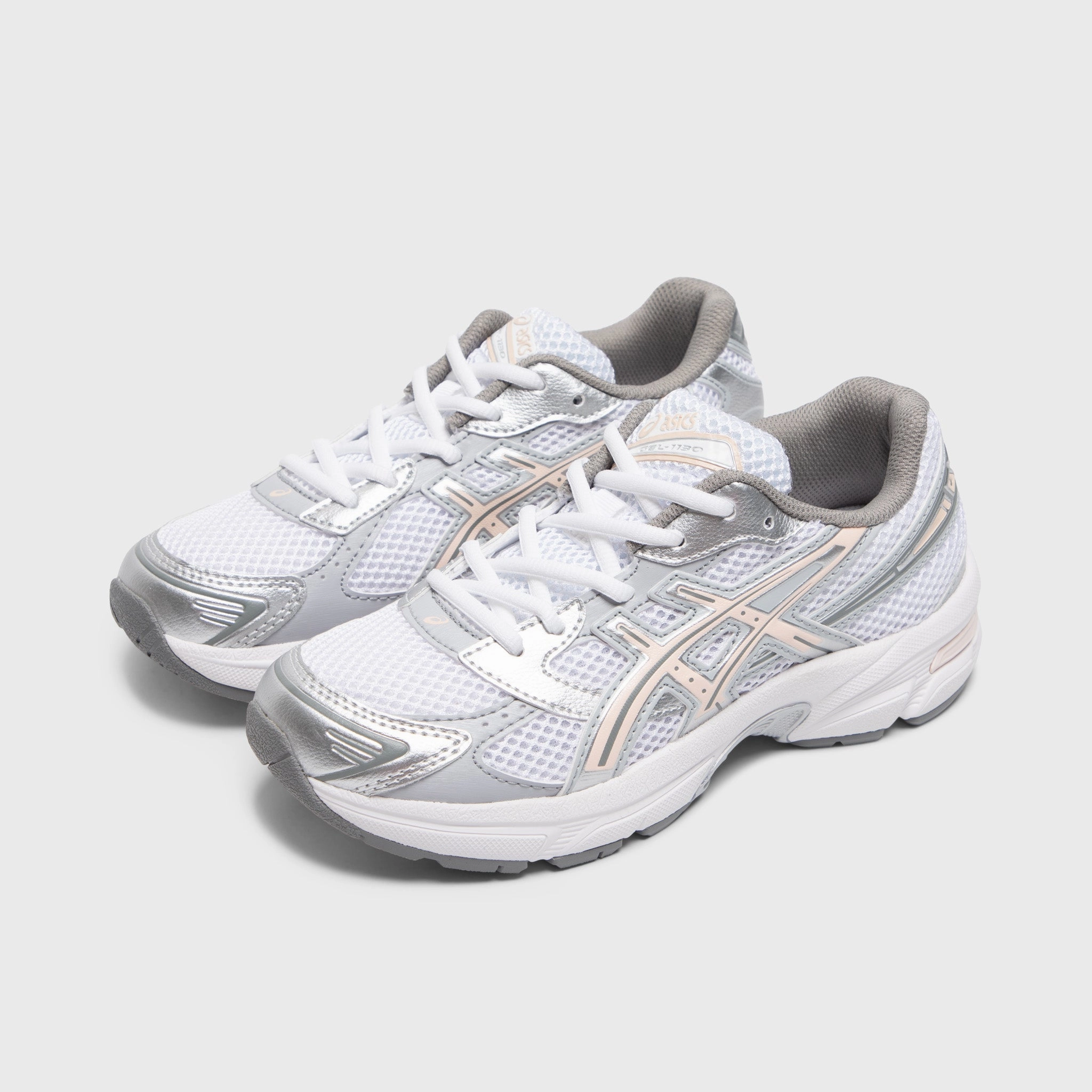 Soft Design Grab Quick ASICS Gel-1130 GS White / Pearl Pink