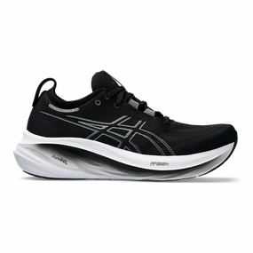 Asics Gel Nimbus 26 - Black - Graphite Grey ancient - themed running shoes Travel Essential