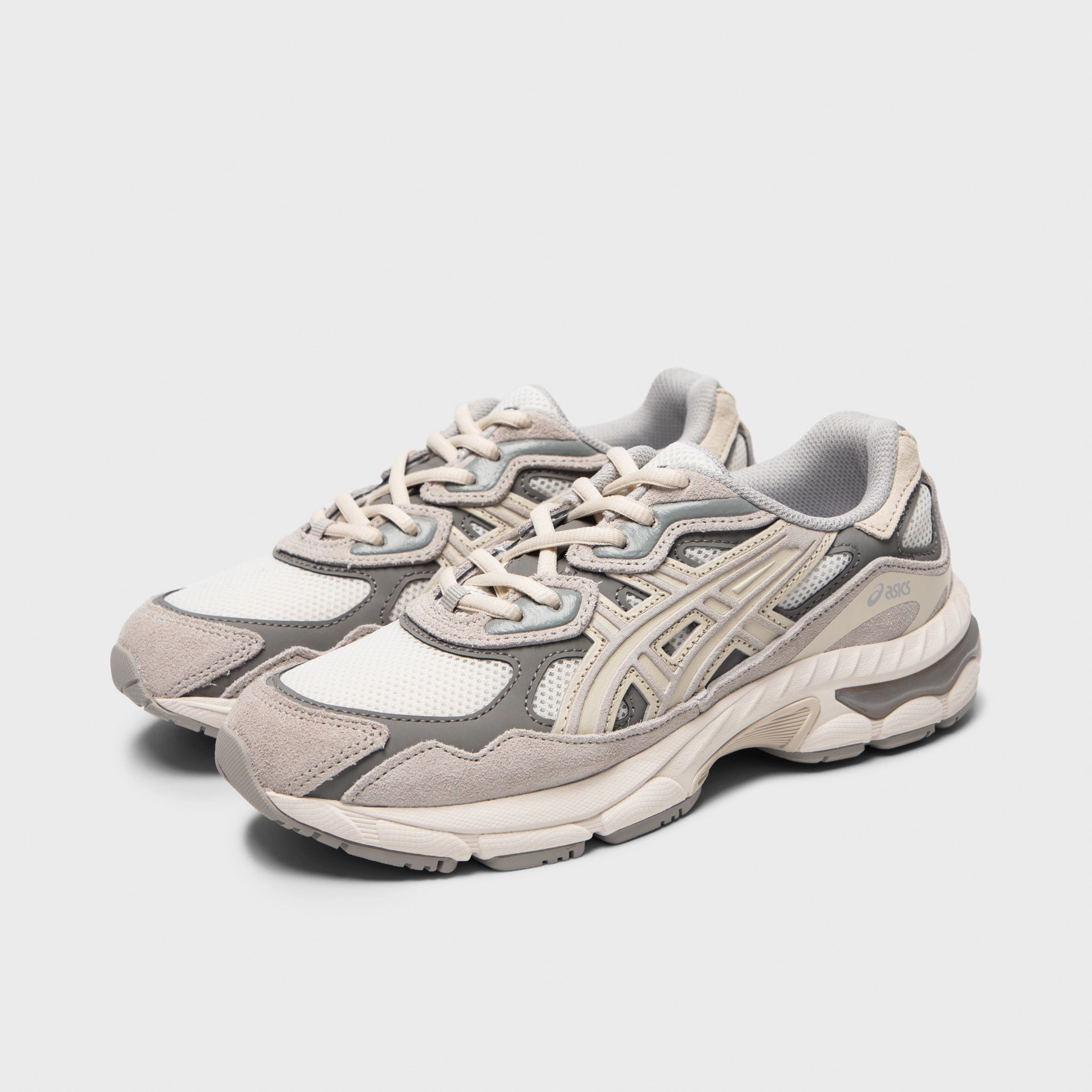 ASICS Gel-NYC GS Cream / Oyster Grey Gym Style