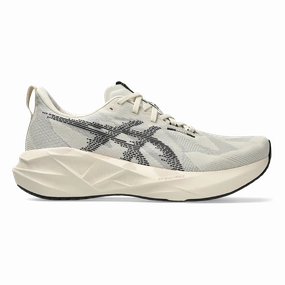 Asics Novablast 5 Oatmeal - Black rehabilitation aid