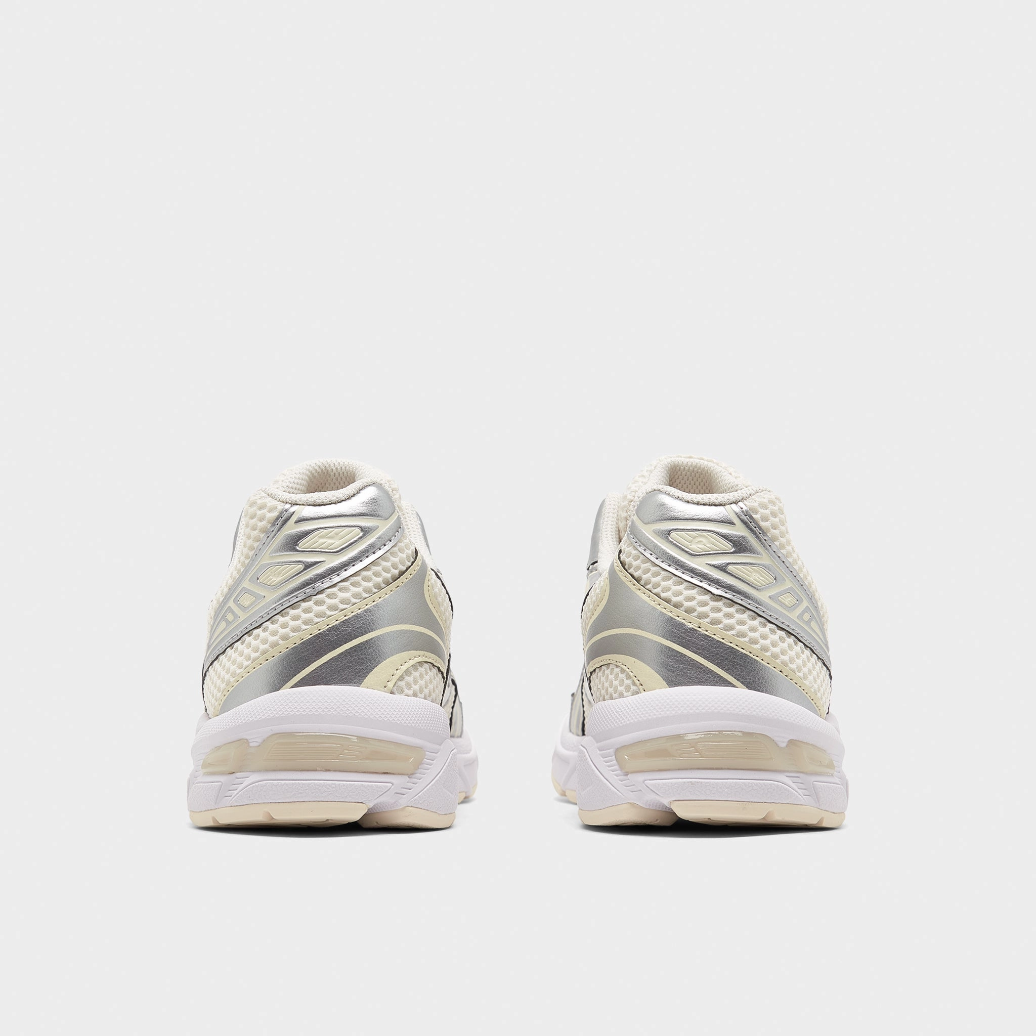 ASICS Women's Gel-1130 Cream / Pure Silver Zip Up Closure Bounce Hike