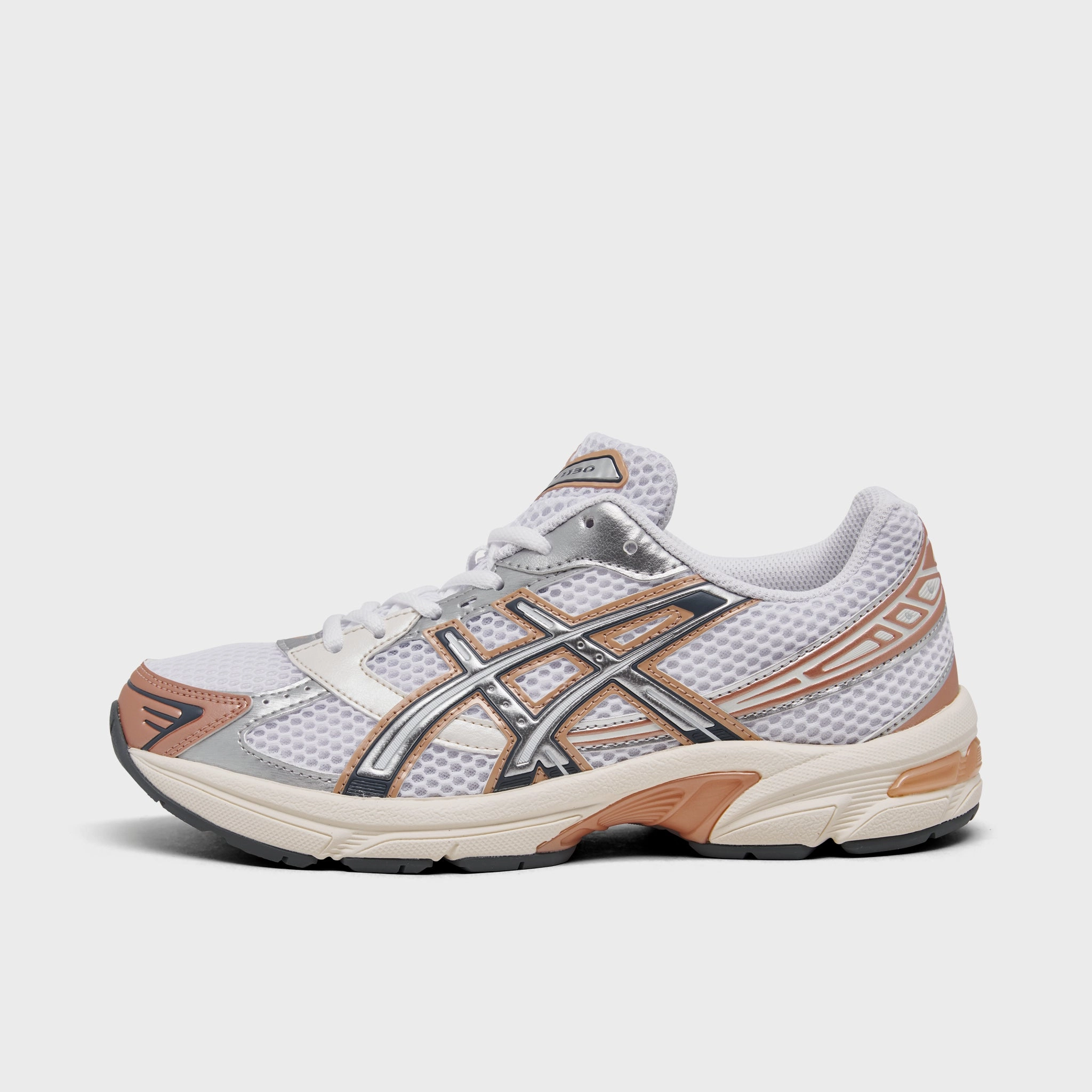ASICS Women's Gel-1130 White / Pure Silver Textured Surface Knit Design
