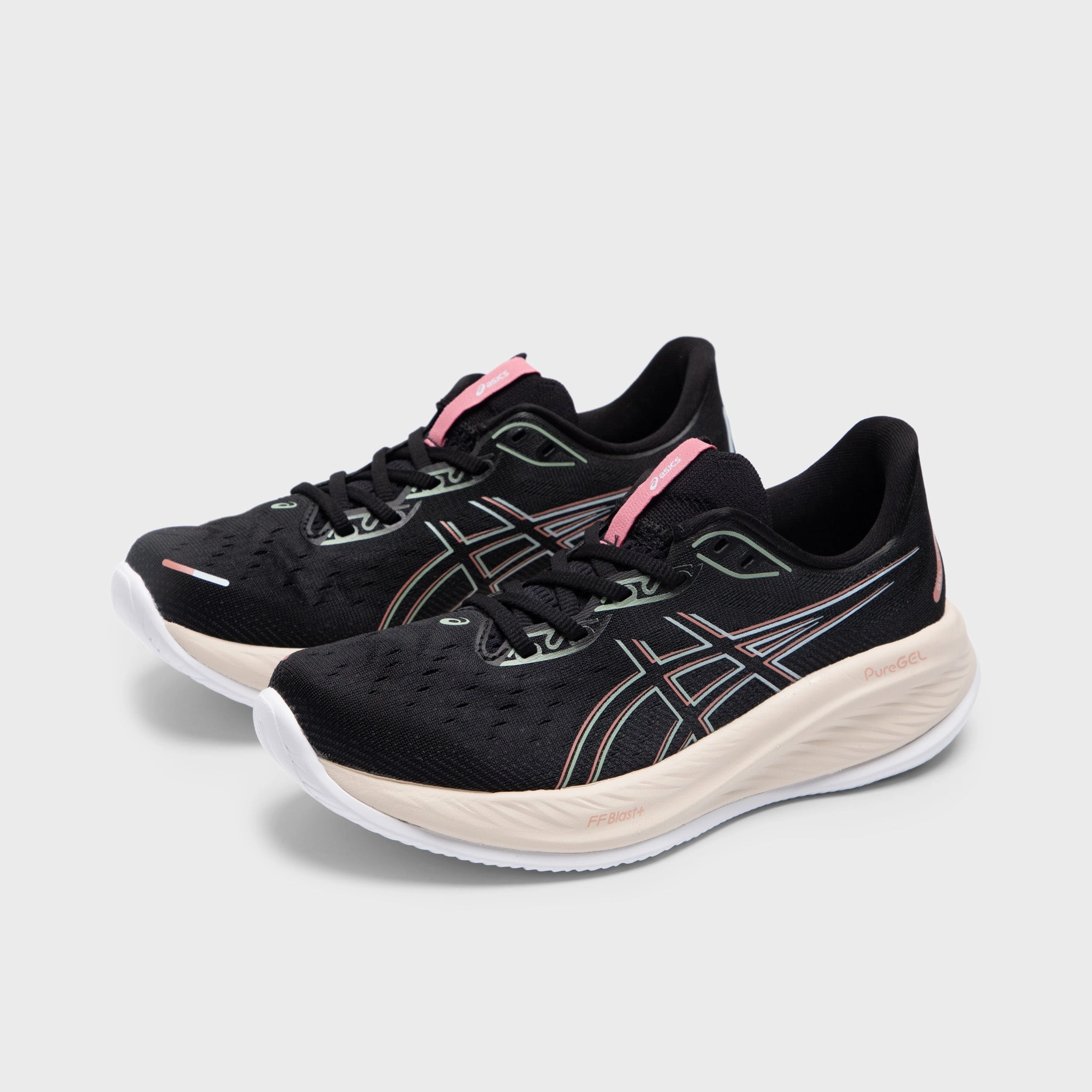 Zip Up Style ASICS Women's Gel-Cumulus 26 Black / Dark Jade