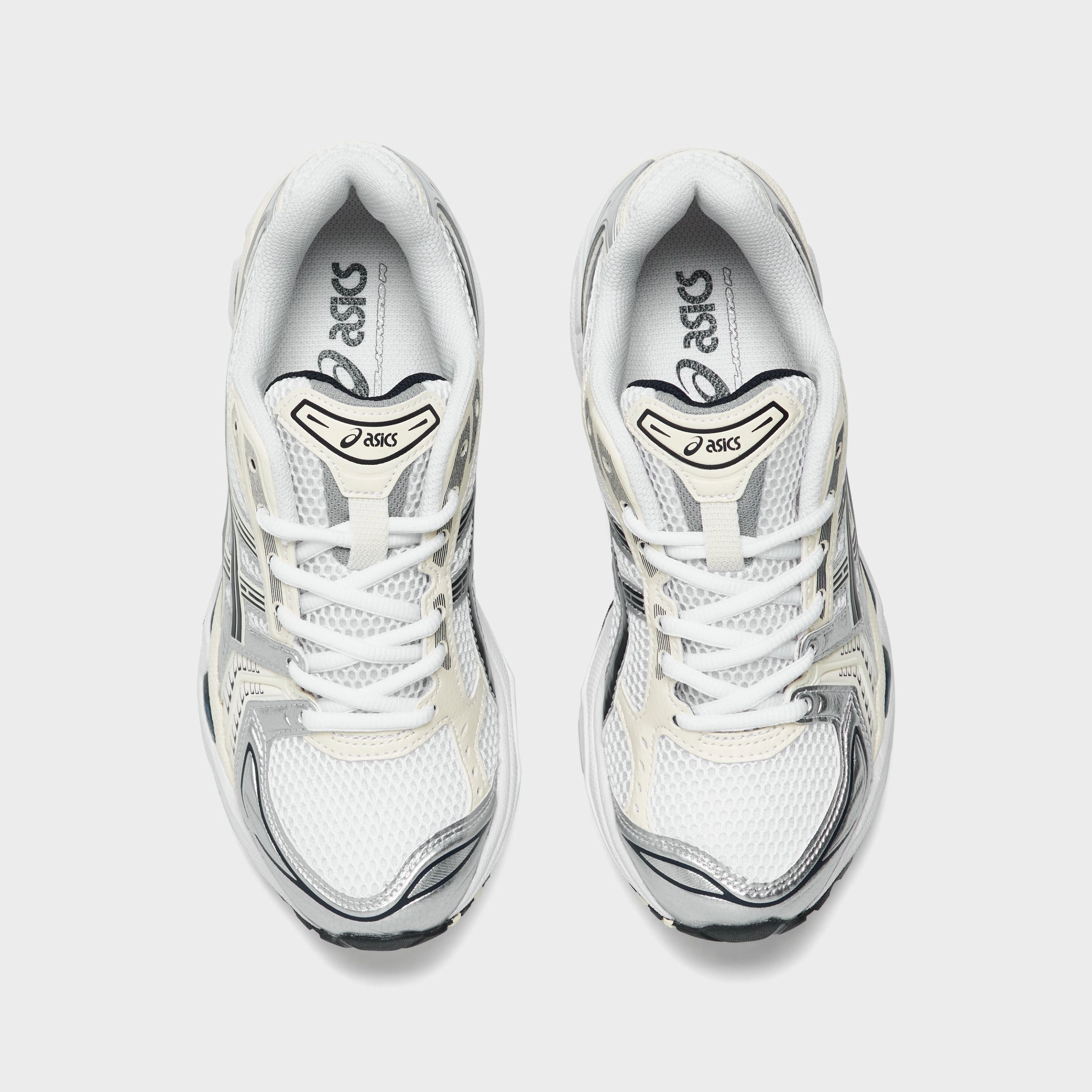 ASICS Women's Gel-Kayano 14 White / Midnight Buckle Design