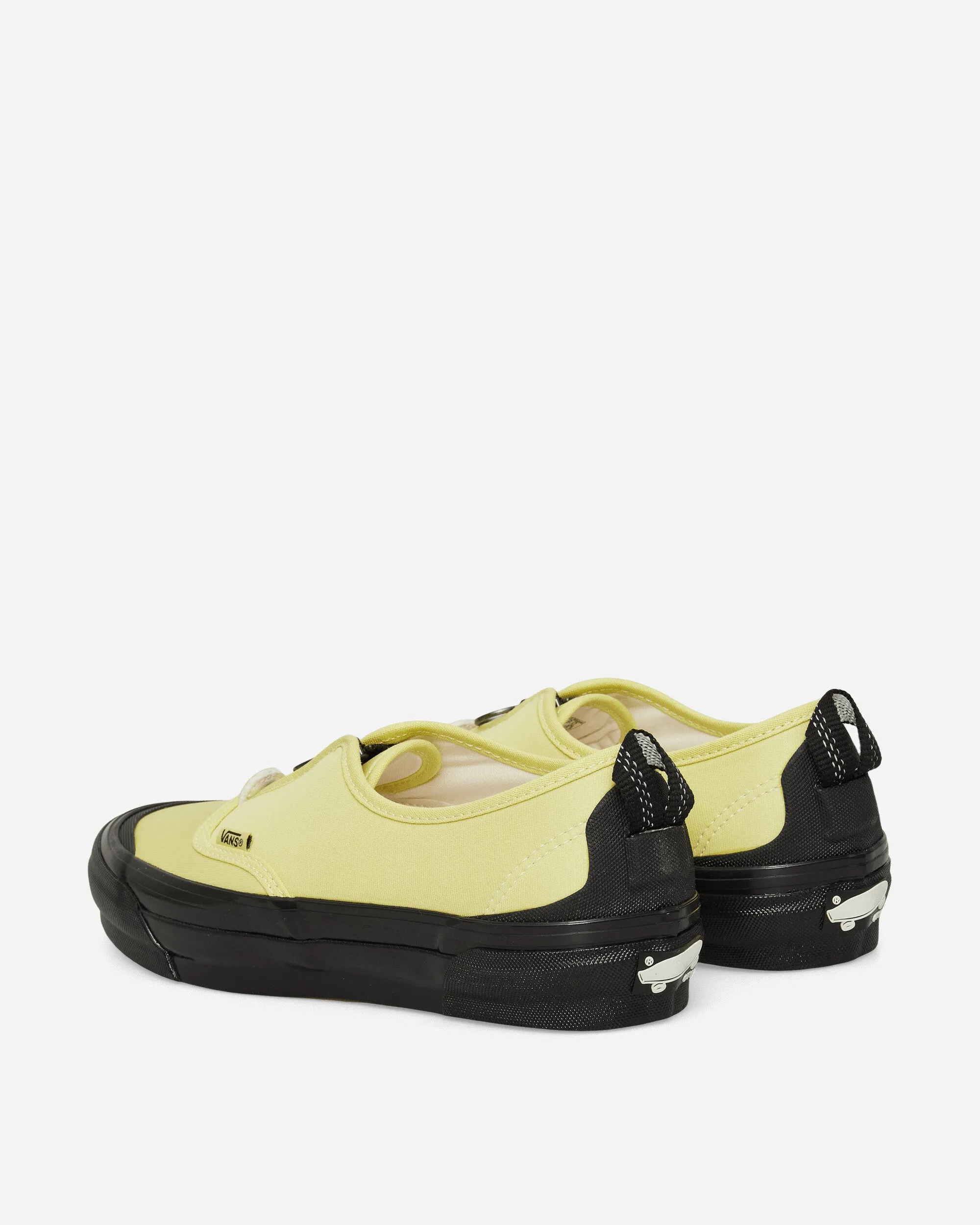 Authentic Zip Vibram Sneakers Canary Yellow Versatile Style