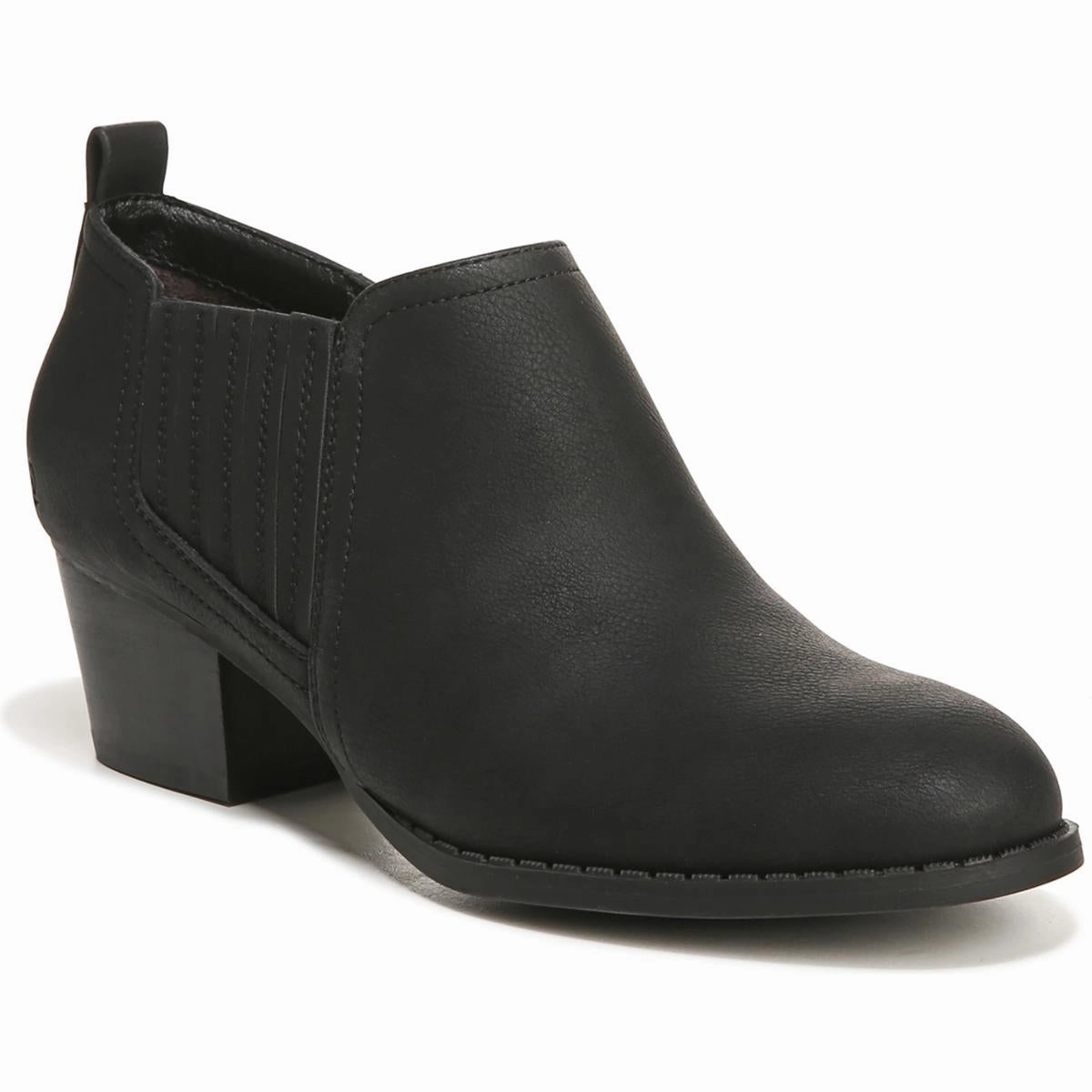 BABE Womens Block Heel Man Made Ankle Boots Artist Mud Resistant Hiking Trails