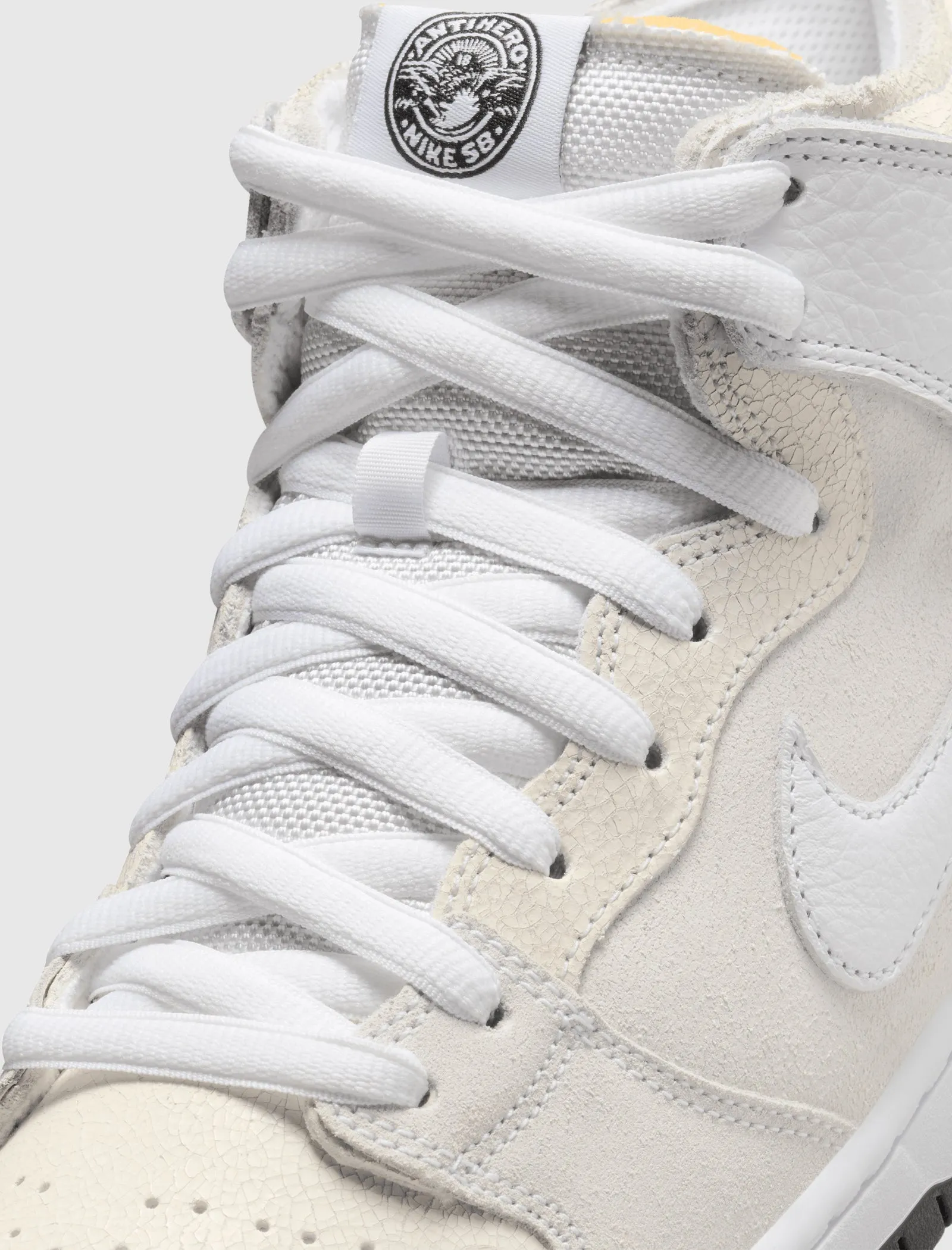 Sport Edge Toe Protection ANTI HERO DUNK HI SB "WHITE/BLACK"