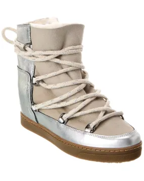 Grippy Outsole Remote Hiking Isabel Marant Nowles Leather Snow Boot