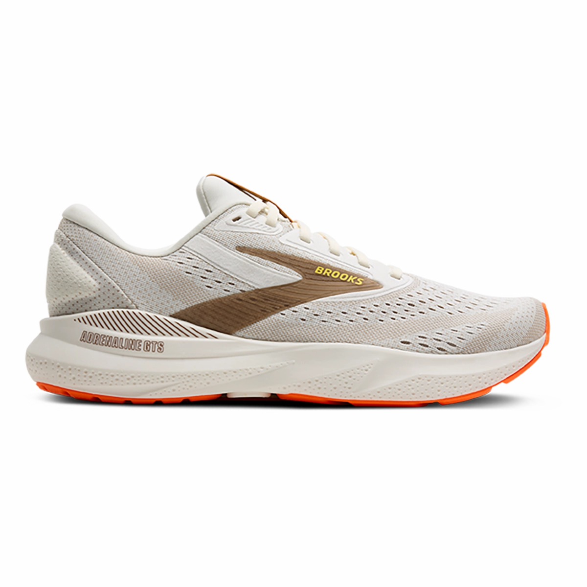 thin sole shoes Brooks Adrenaline GTS 24 Coconut - Portabella - Orange